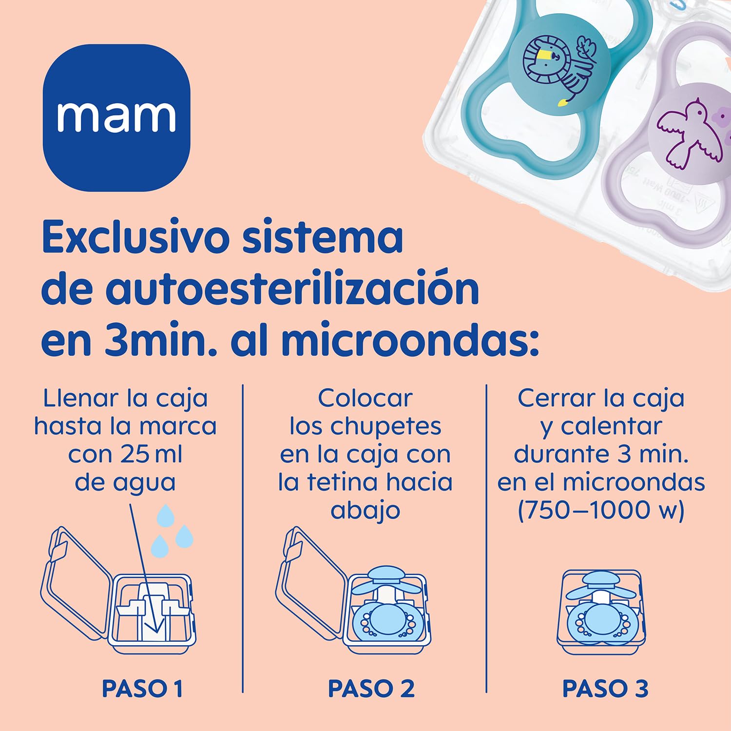 mam-chupete-supreme-2-6-meses-tetina-skinsoft-extra-delgada-escudo-ventilado-neu image 6