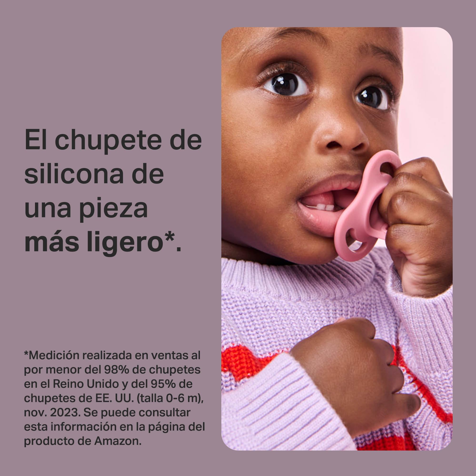 tommee-tippee-ultra-light-stayput-chupete-de-silicona-de-una-sola-pieza-0-6m-pac image 4