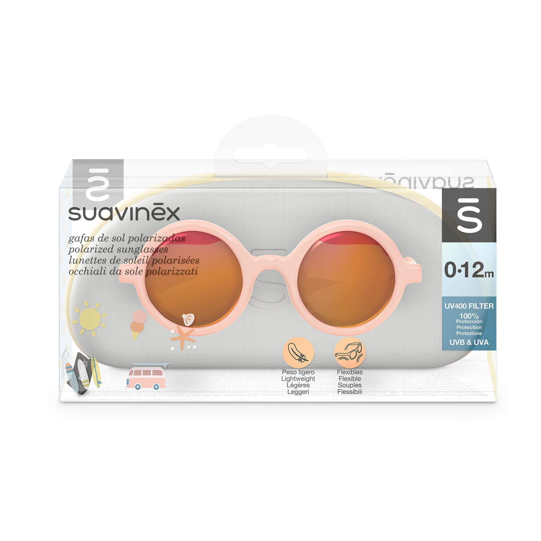 suavinex-gafas-de-sol-beb-0-12-meses-apricot-polarizadas-uv400-redondas-con-fund image 3