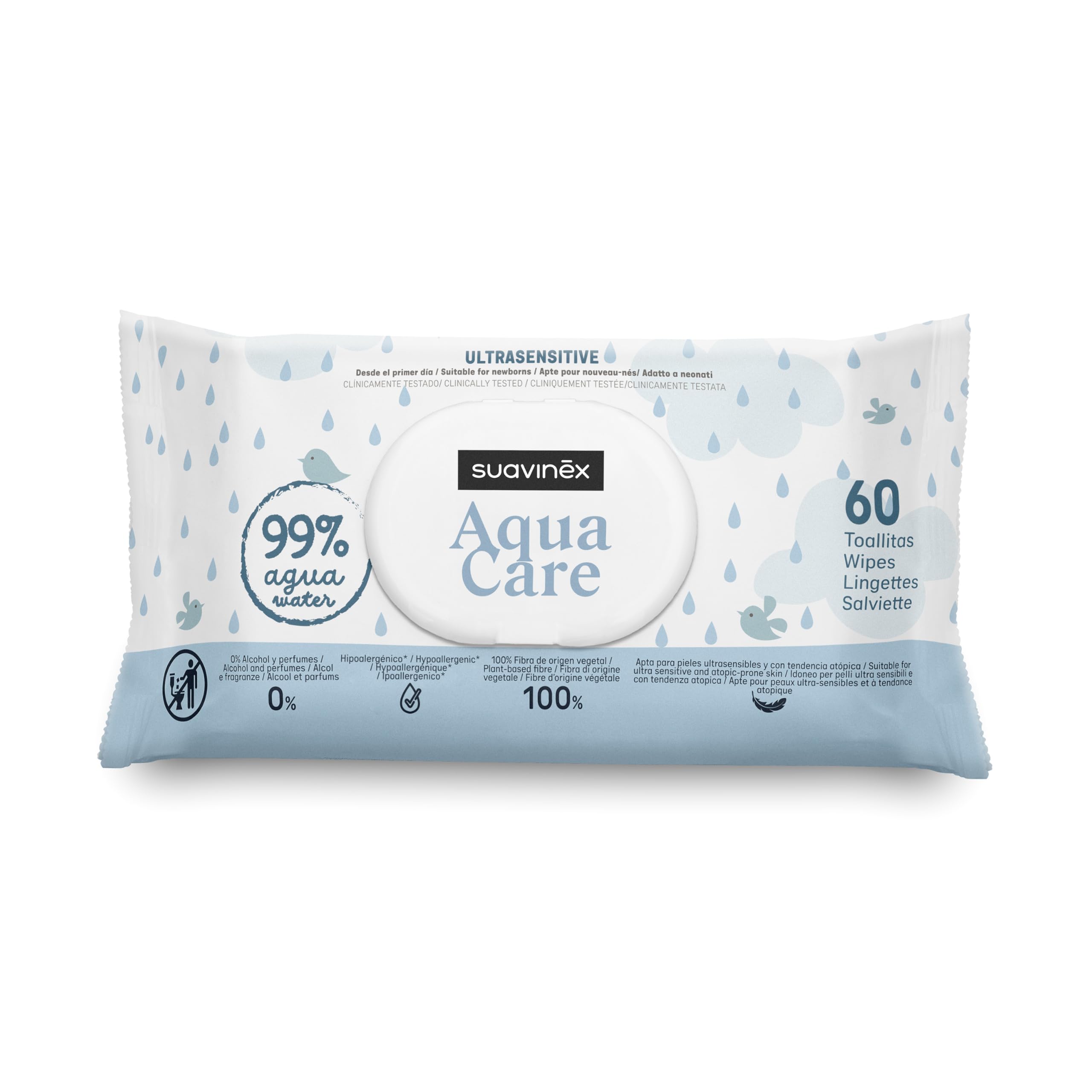 suavinex-pack-14-x-60-toallitas-beb-aqua-care-840-uds-99-agua-100-fibra-vegetal- image 3