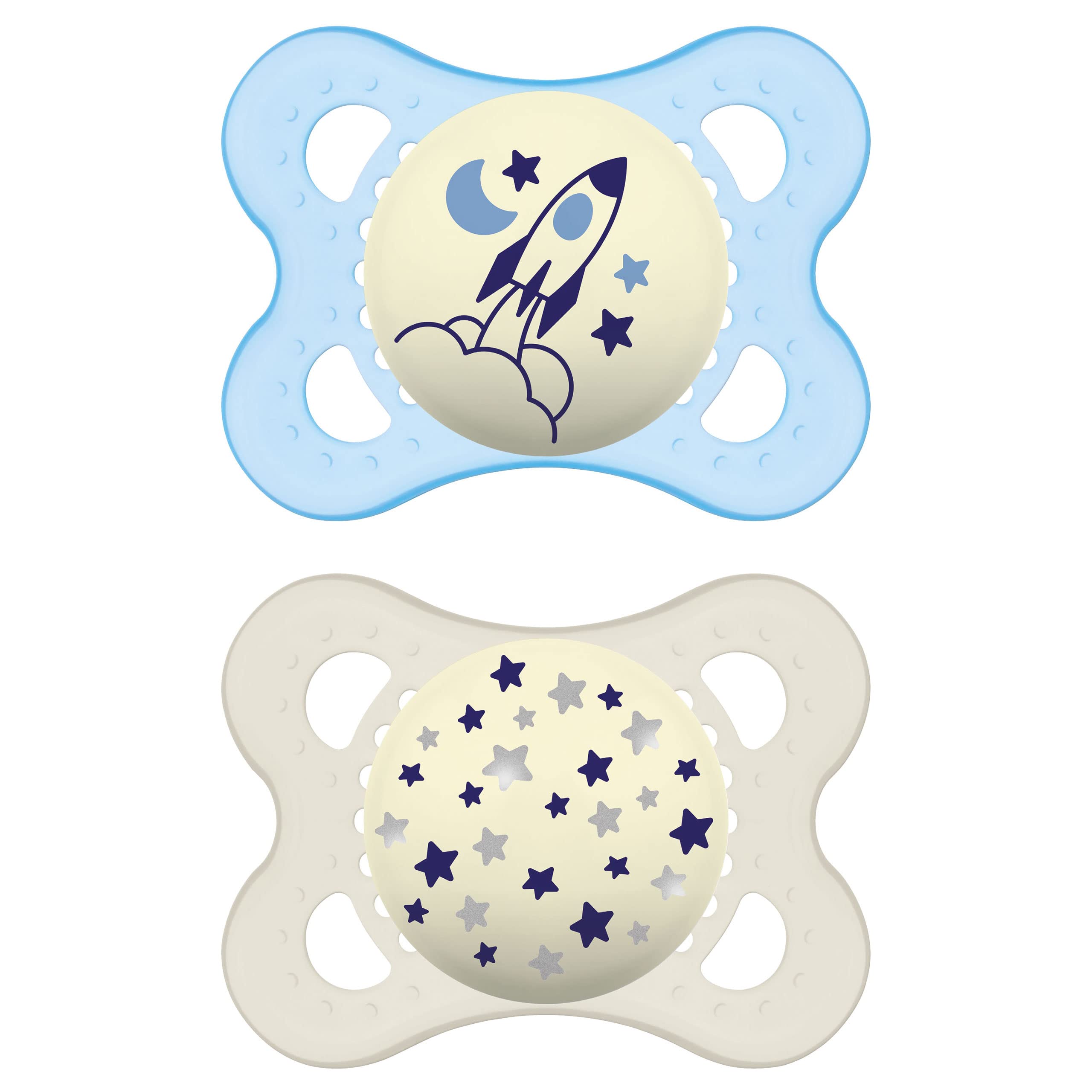 mam-original-night-0-meses-chupete-que-brilla-en-la-oscuridad-silicona-skinsoft--3 image 1