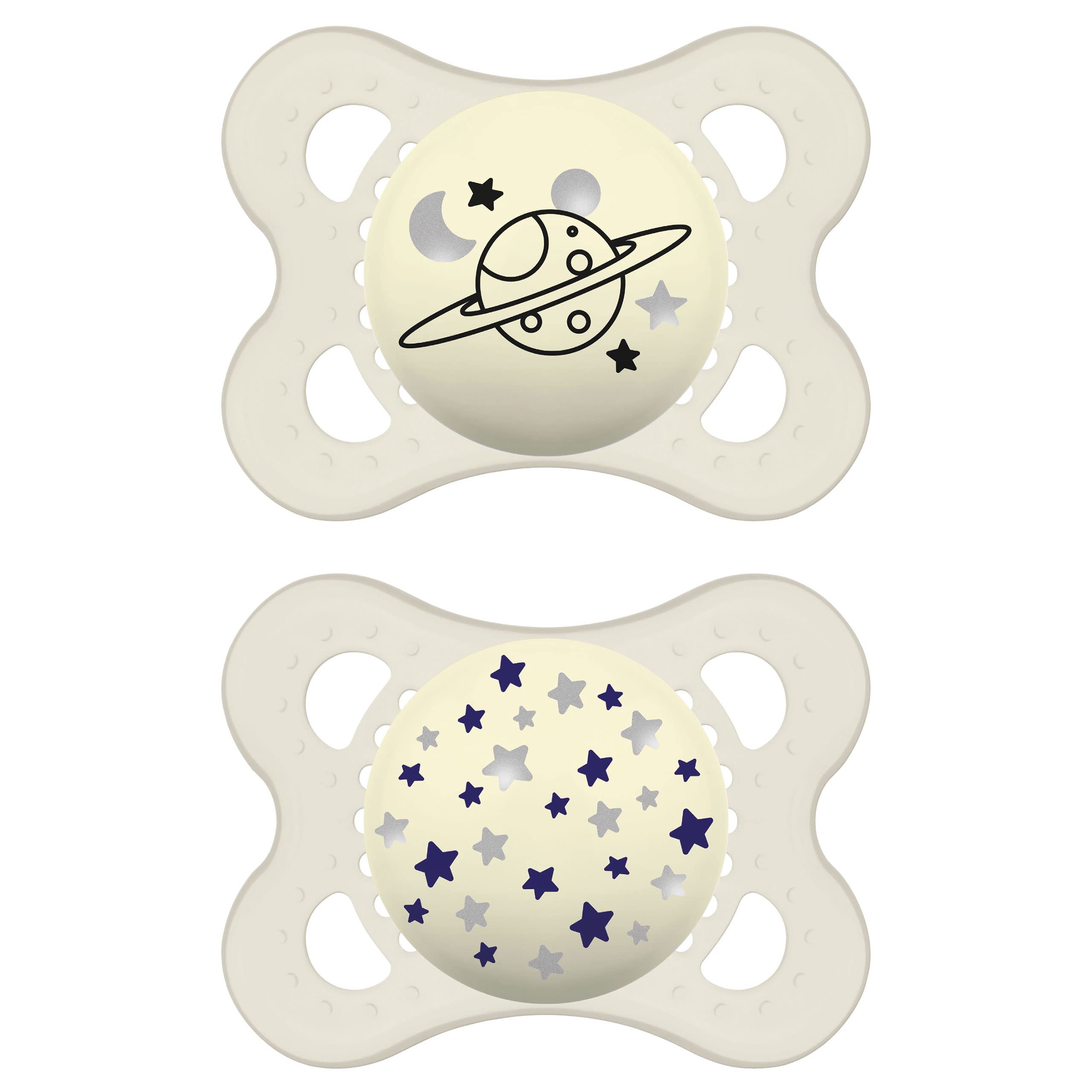 mam-original-night-0-meses-chupete-que-brilla-en-la-oscuridad-silicona-skinsoft--2 image 1
