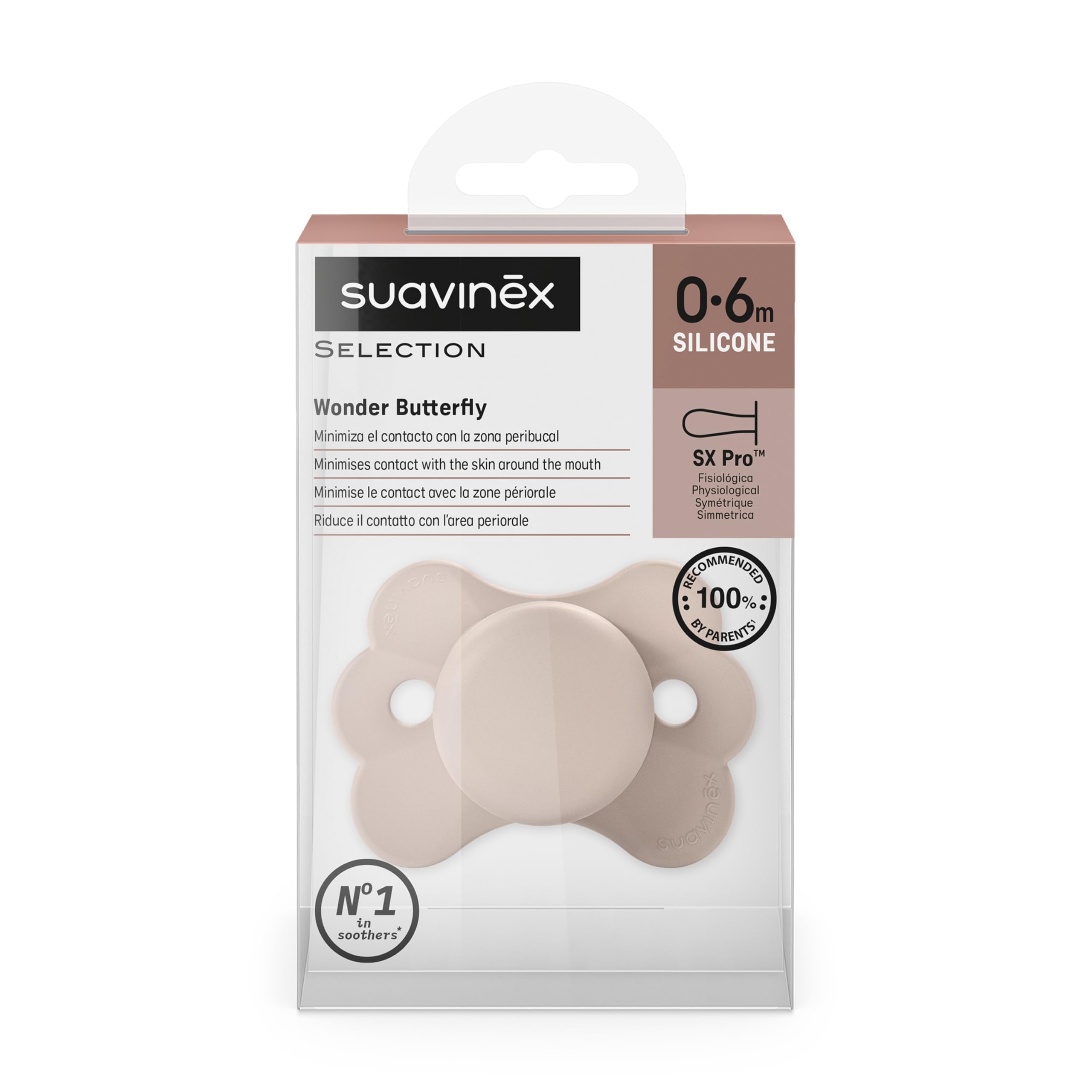 suavinex-chupete-wonderland-0-6-meses-tetina-fisiol-gica-de-silicona-sx-pro-sim- image 2