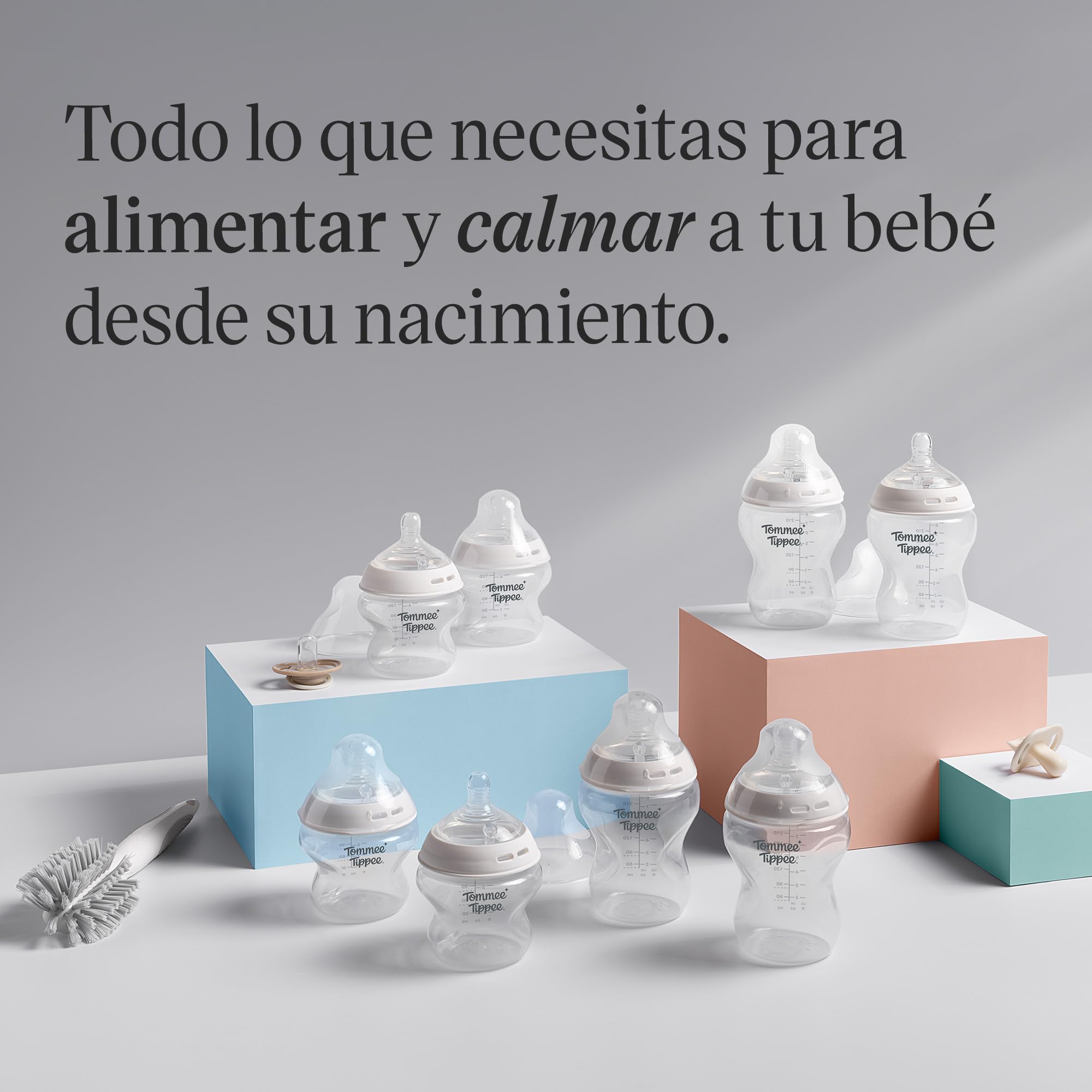 tommee-tippee-set-natural-start-11-piezas-biberones-150-ml-y-260-ml-con-autoeste image 3