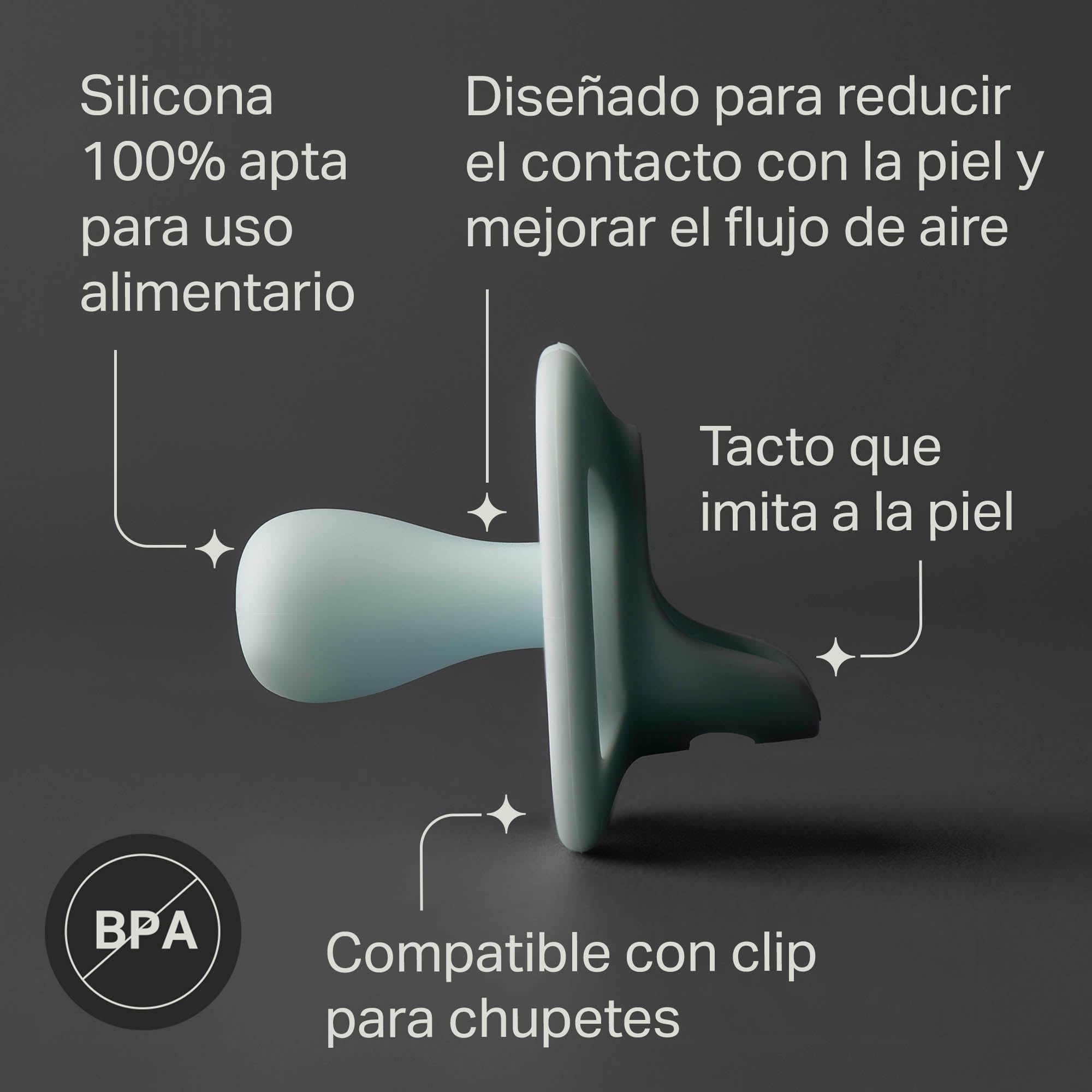 tommee-tippee-ultra-light-stayput-chupete-de-silicona-de-una-sola-pieza-0-6m-pac image 5