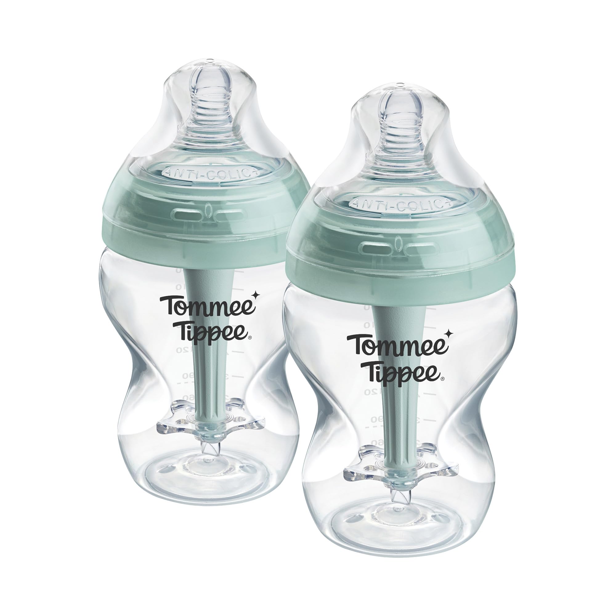 tommee-tippee-biber-n-antic-licos-avanzado-260-ml-pack-de-2-con-tubo-de-ventilac image 1