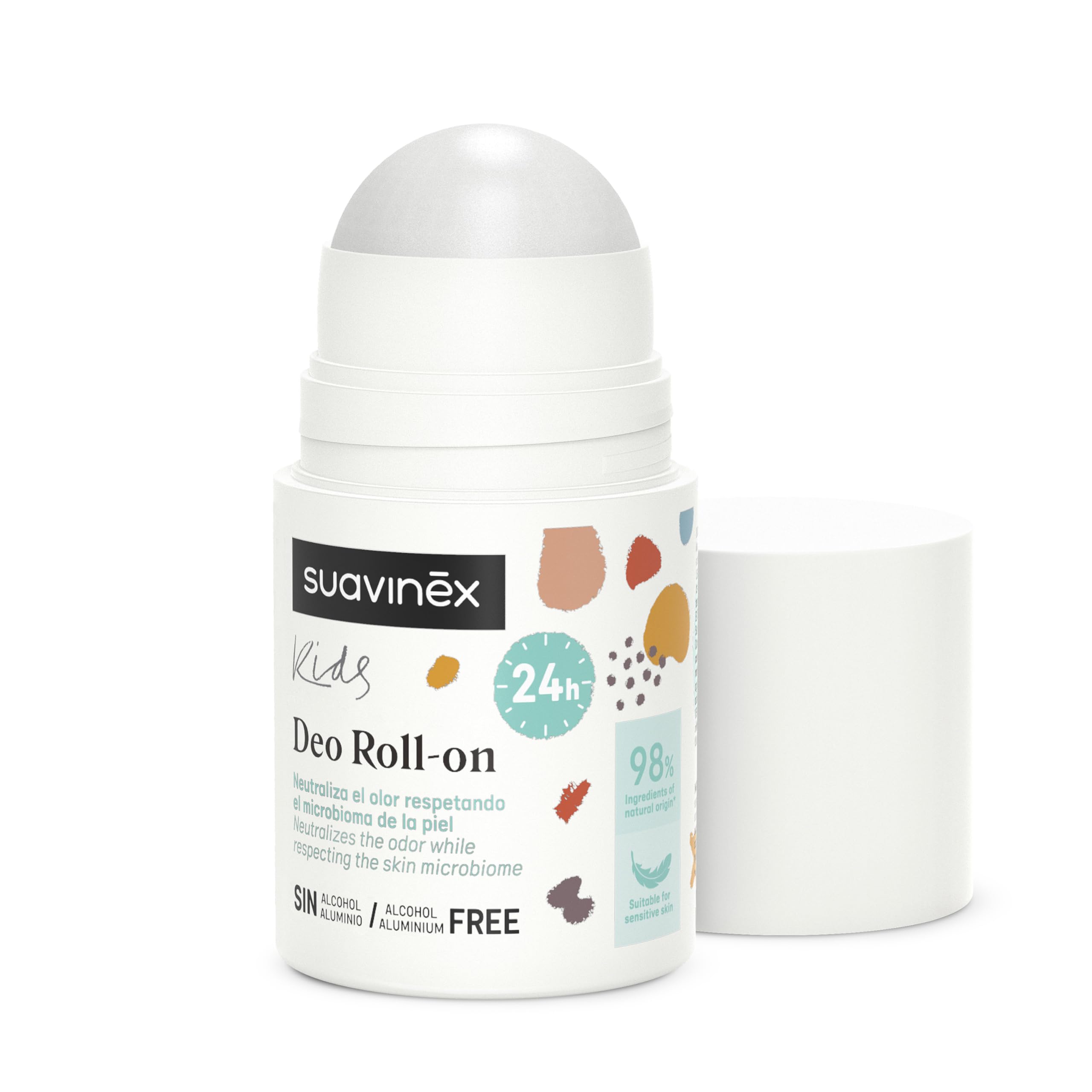 suavinex-desodorante-roll-on-infantil-sin-alcohol-y-sin-aluminio-50-ml-para-ni-o image 1
