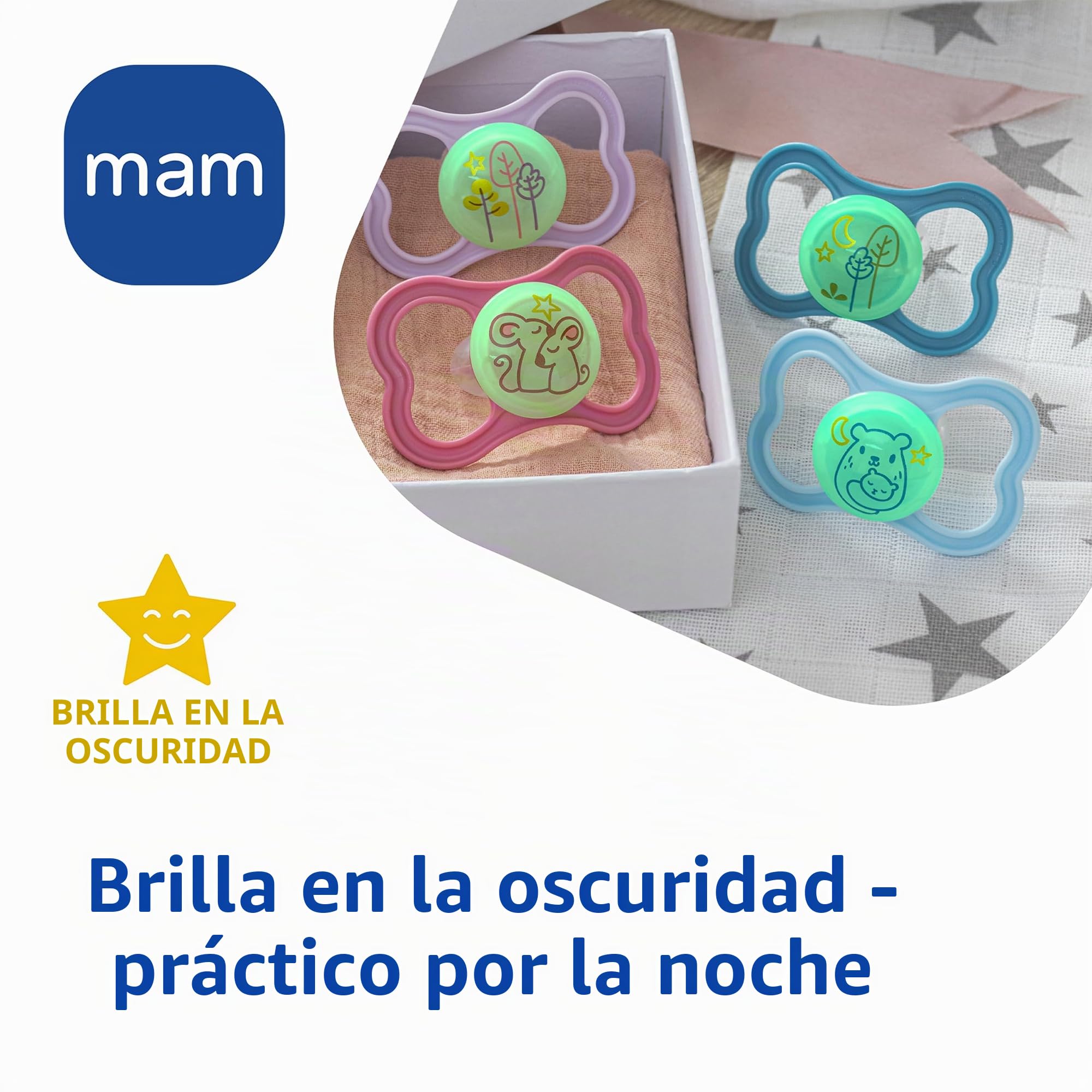 mam-air-night-pack-de-2-chupetes-de-silicona-luminosos-escudo-extra-ligero-y-ven image 7