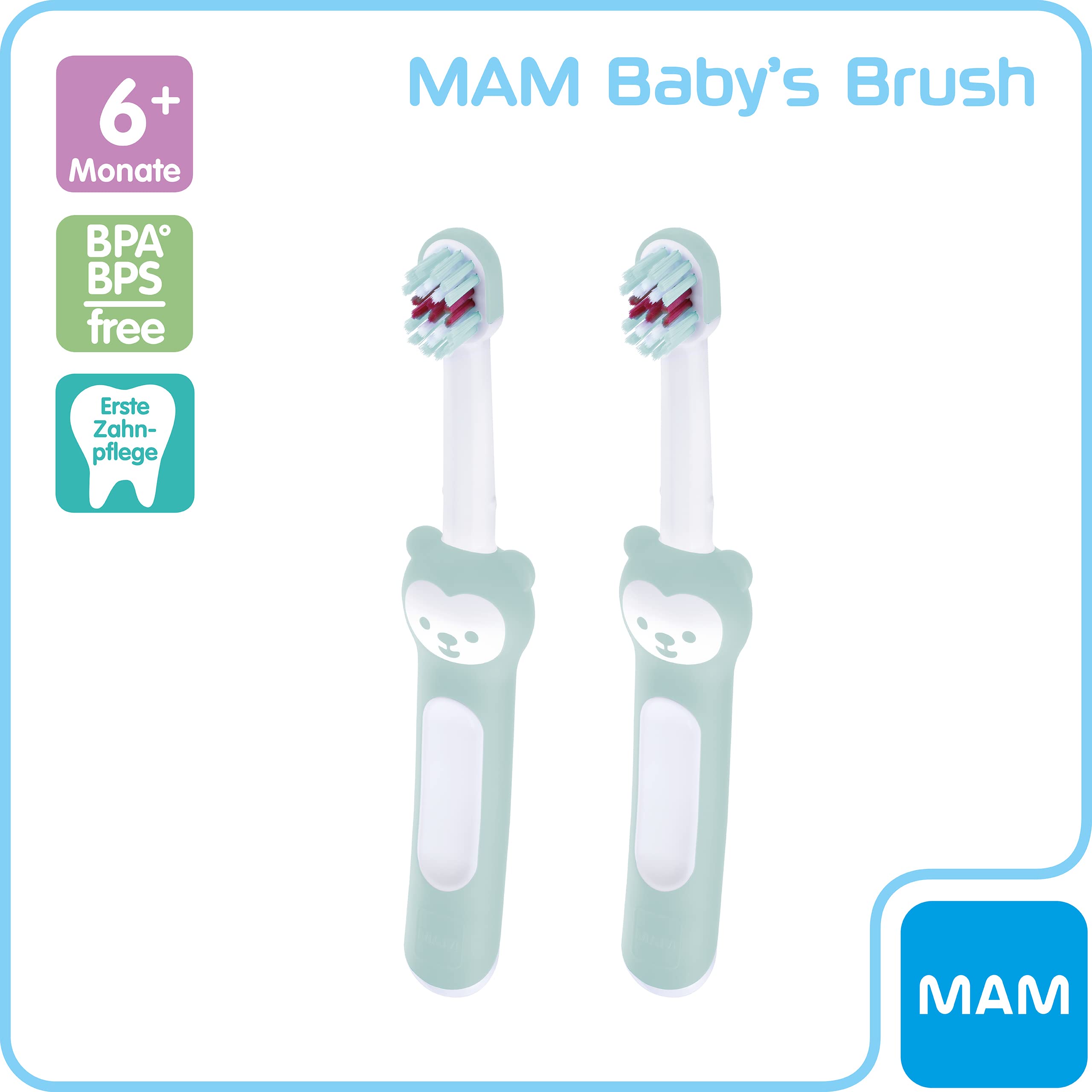mam-baby-s-brush-cepillo-de-dientes-para-beb-pack-2-uds-6-meses-turquesa-mango-c image 3
