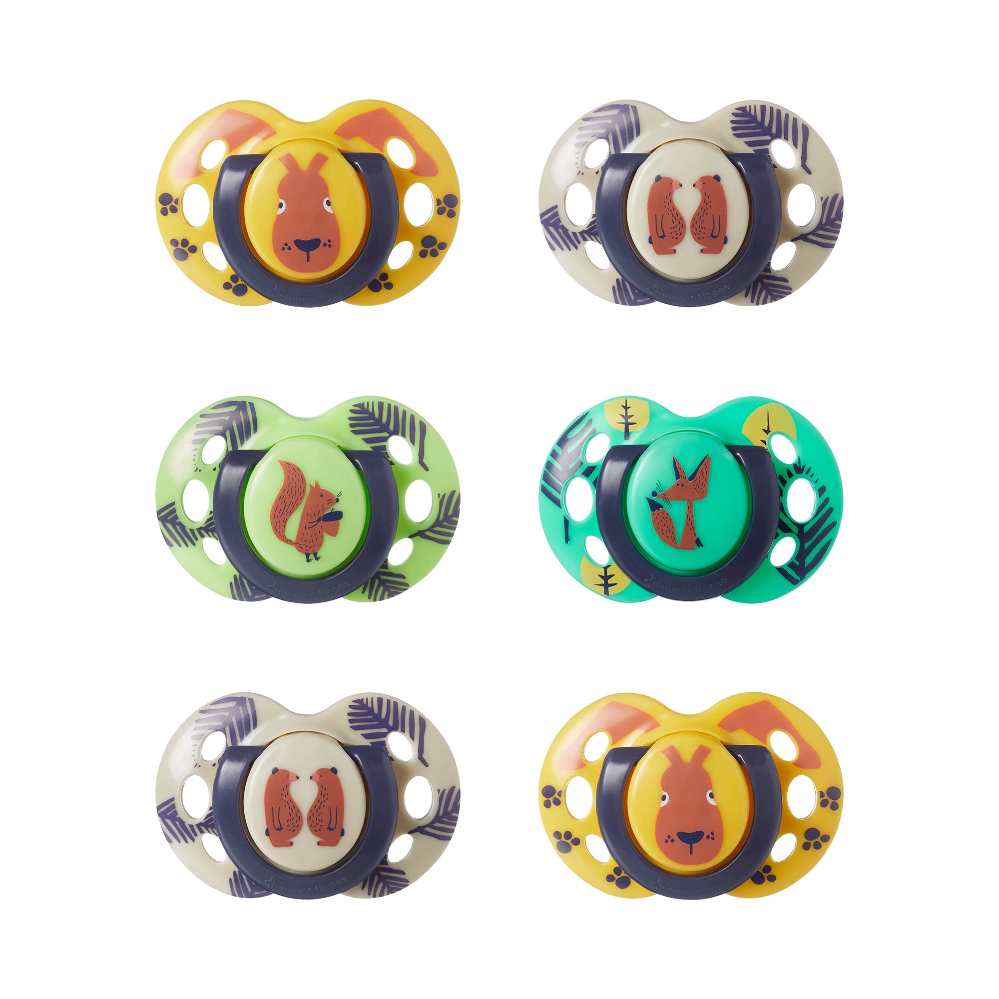 tommee-tippee-chupete-fun-chupetes-sim-tricos-de-silicona-sin-bpa-6-18-meses-pac image 7