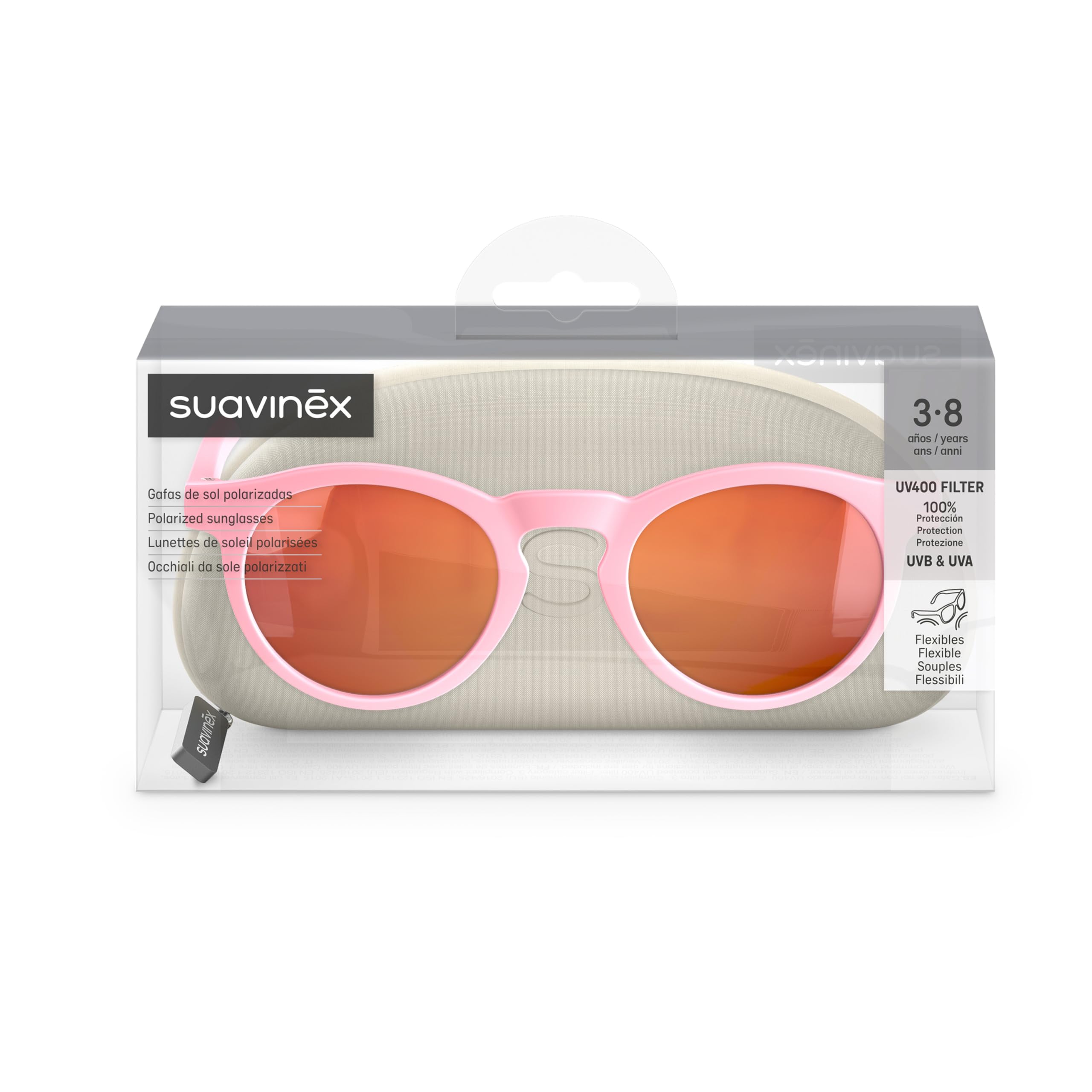suavinex-gafas-de-sol-para-ni-os-y-ni-as-de-3-a-8-a-os-polarizadas-con-filtro-uv image 2