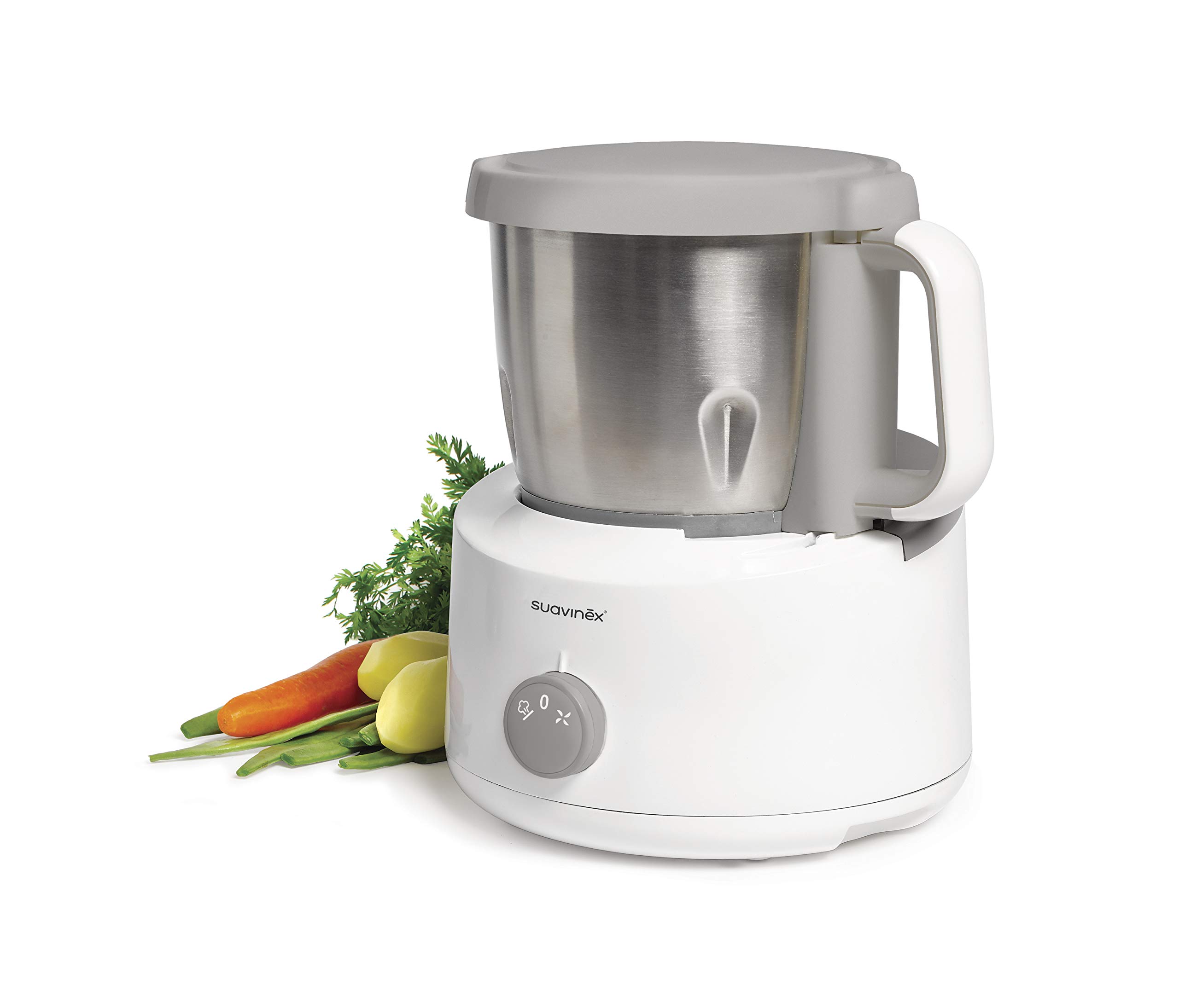 suavinex-robot-de-cocina-baby-i3-5-en-1-cocina-al-vapor-tritura-calienta-descong image 1