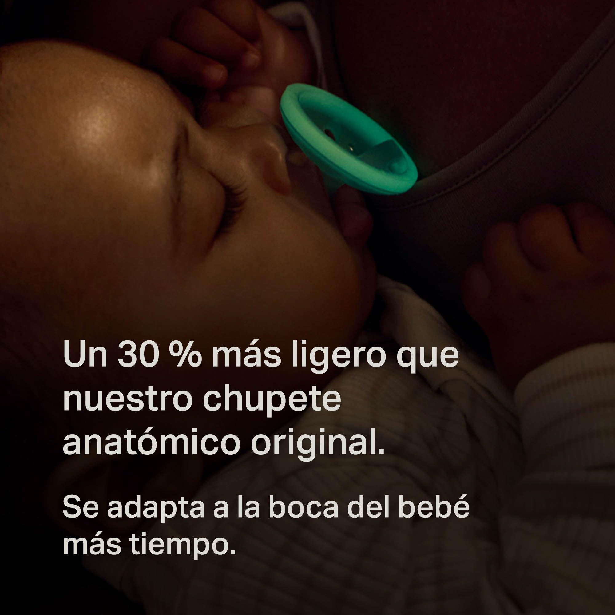 tommee-tippee-chupete-breast-like-night-glow-0-6m-pack-de-4-silicona-de-una-sola image 6