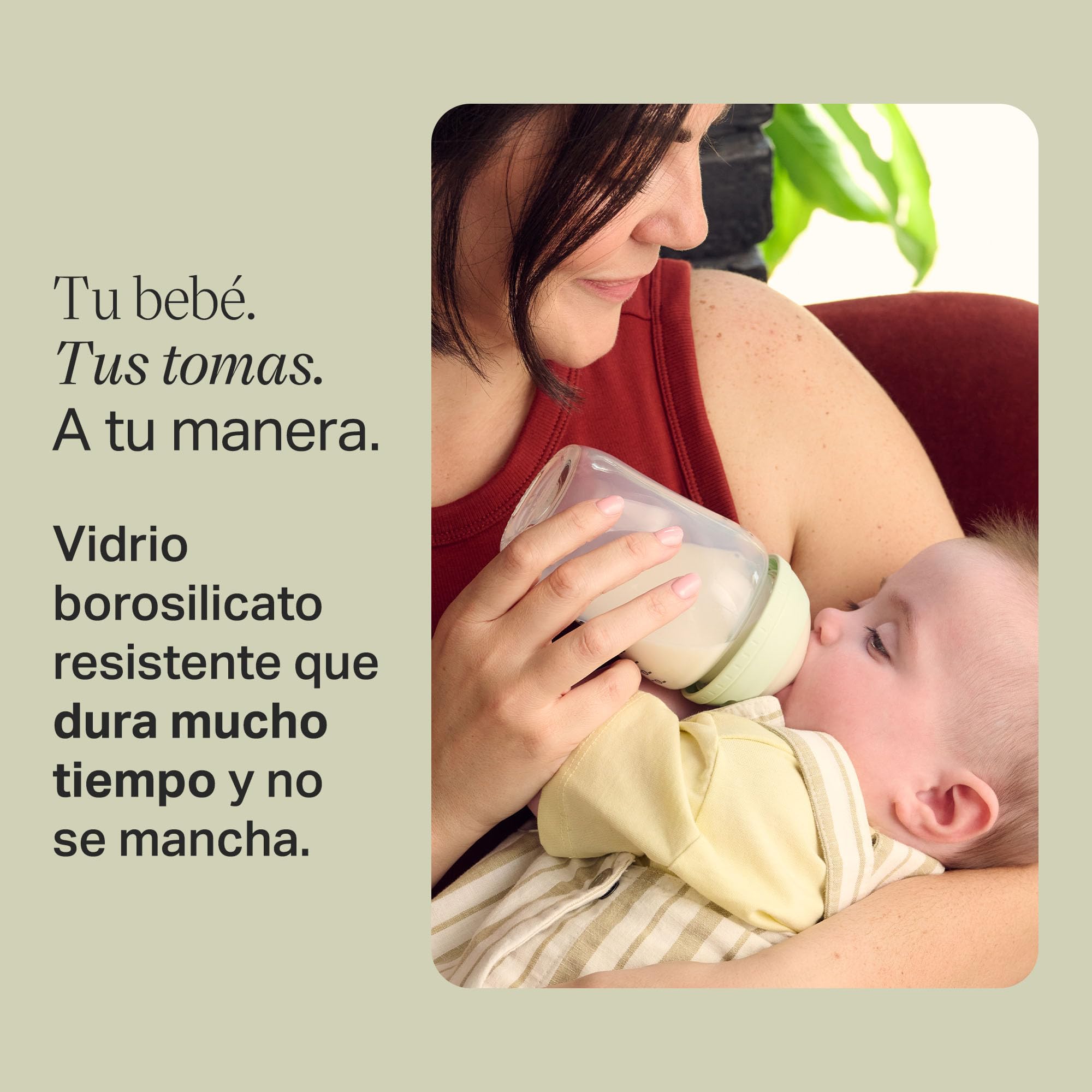 tommee-tippee-biber-n-de-vidrio-antic-licos-natural-start-250-ml-0m-pack-de-1-te image 3