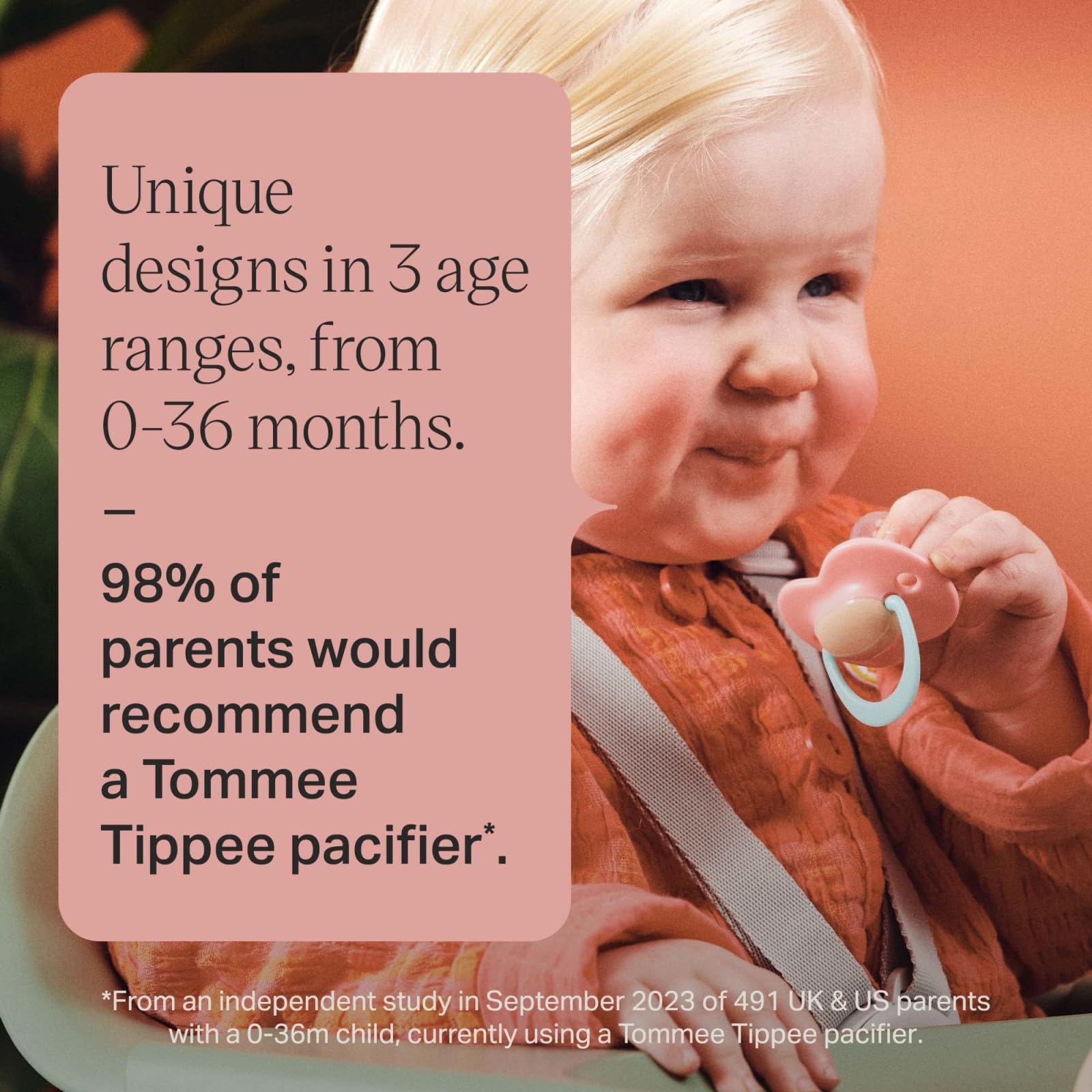 tommee-tippee-ultimate-fit-chupete-18-36-meses-pack-de-4-escudo-curvado-sim-tric image 4