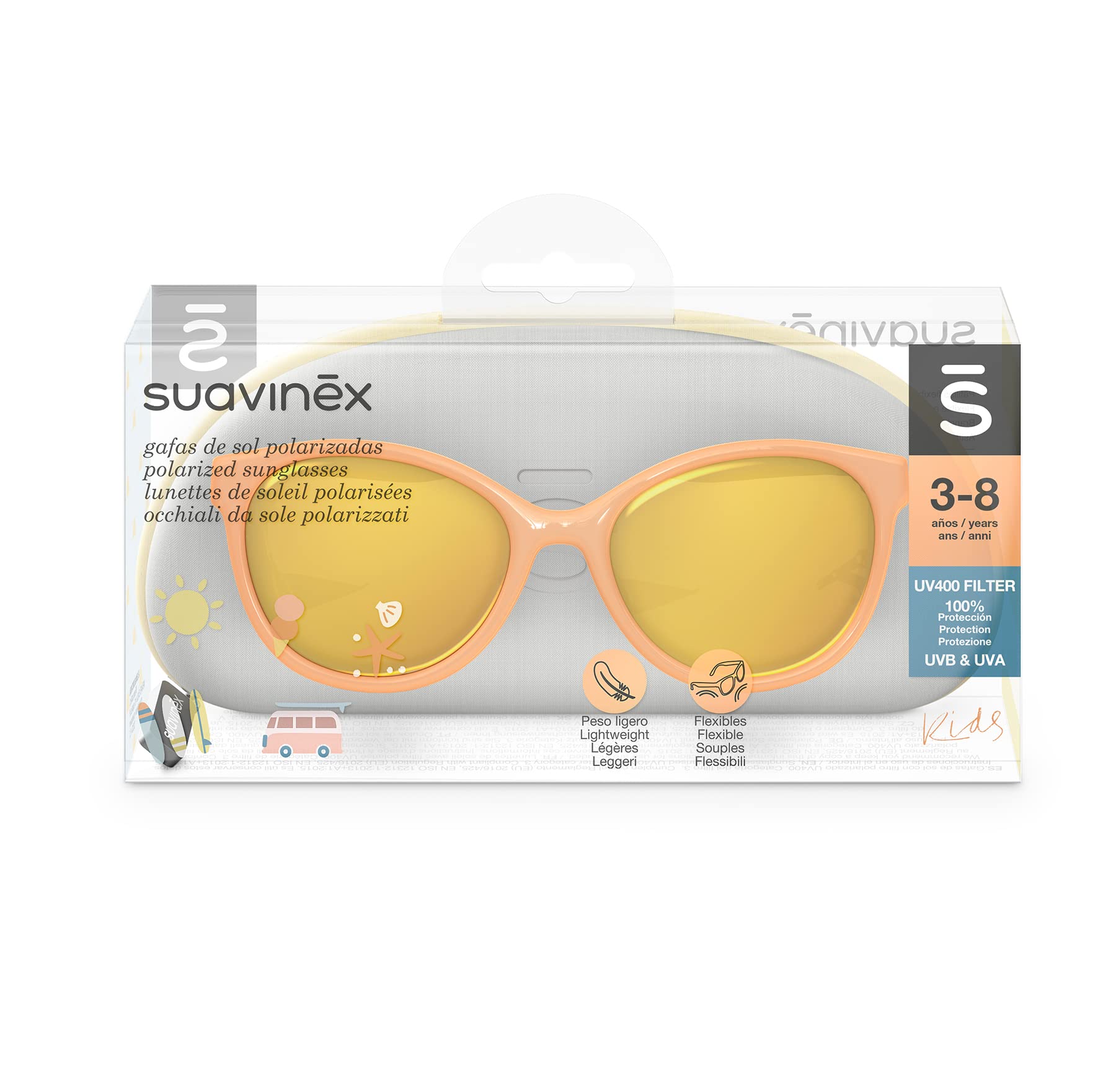 suavinex-gafas-de-sol-infantiles-polarizadas-uv400-3-8-a-os-con-funda-y-cinta-de image 2