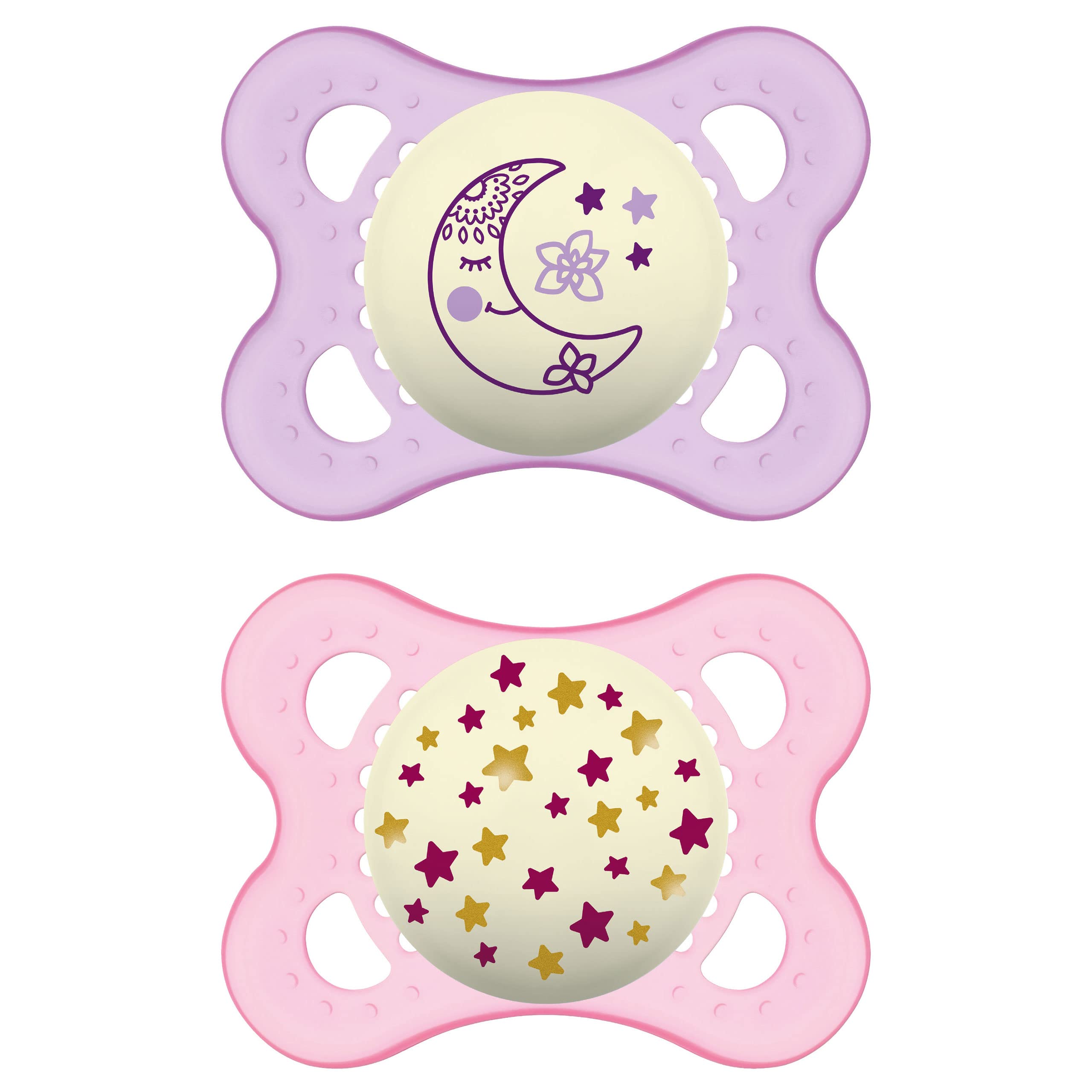 mam-original-night-0-meses-chupete-que-brilla-en-la-oscuridad-silicona-skinsoft- image 1