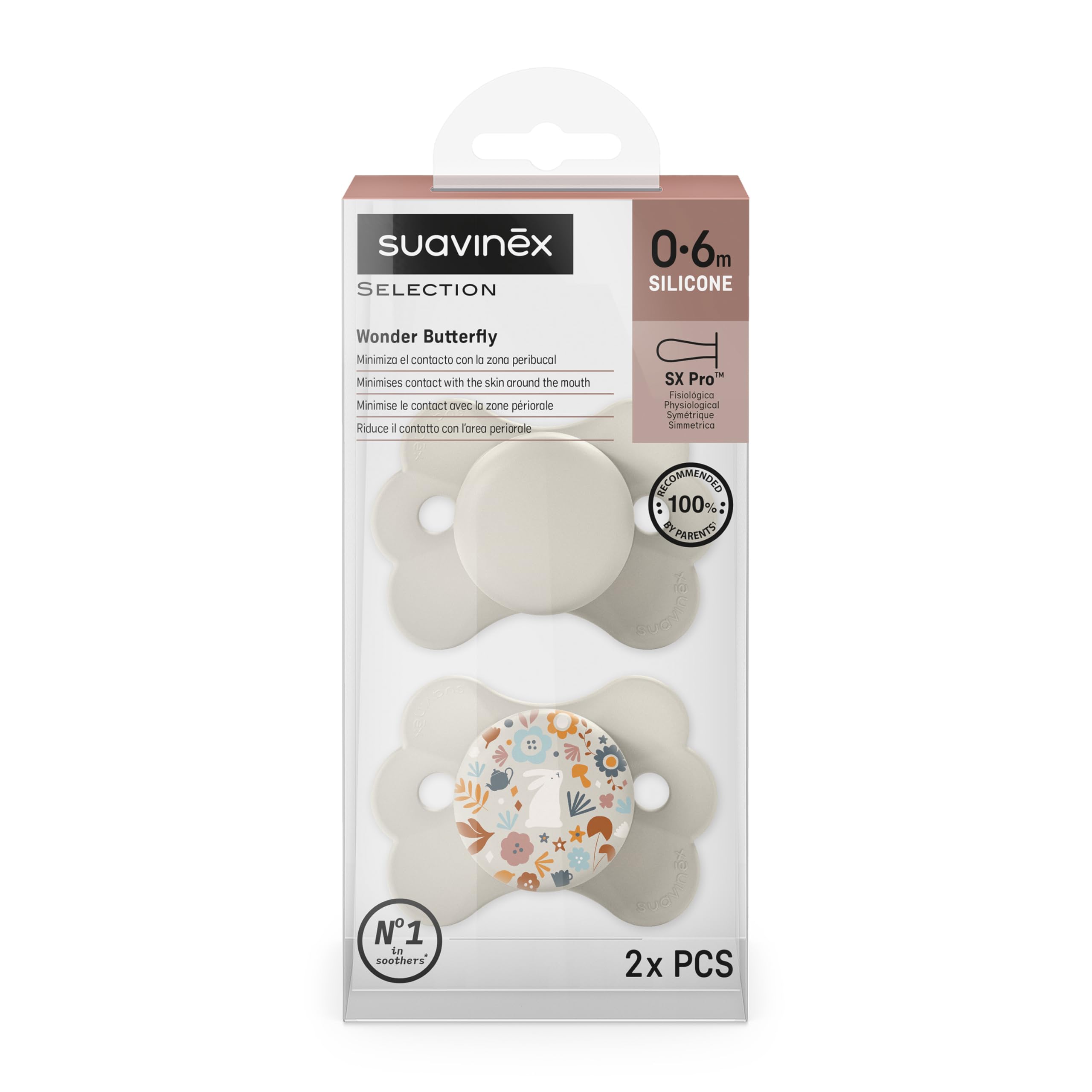suavinex-wonderland-sx-pro-pack-2-chupetes-fisiol-gicos-de-silicona-para-beb-s-0-2 image 3
