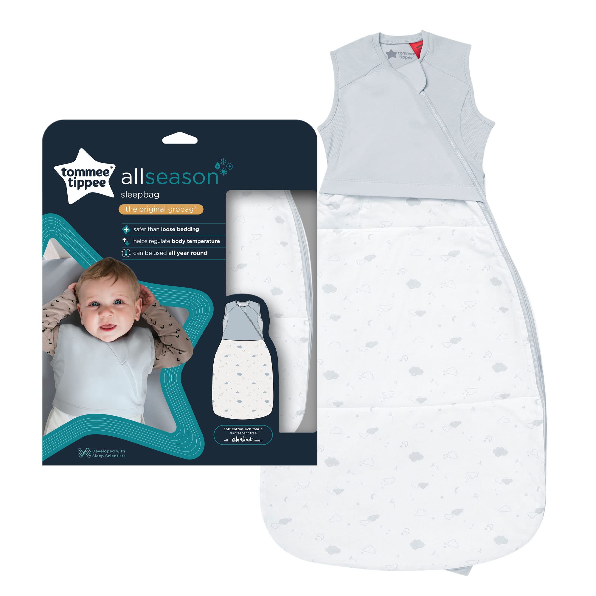 tommee-tippee-grobag-original-saco-de-dormir-4-estaciones-18-36-meses-algod-n-y- image 2