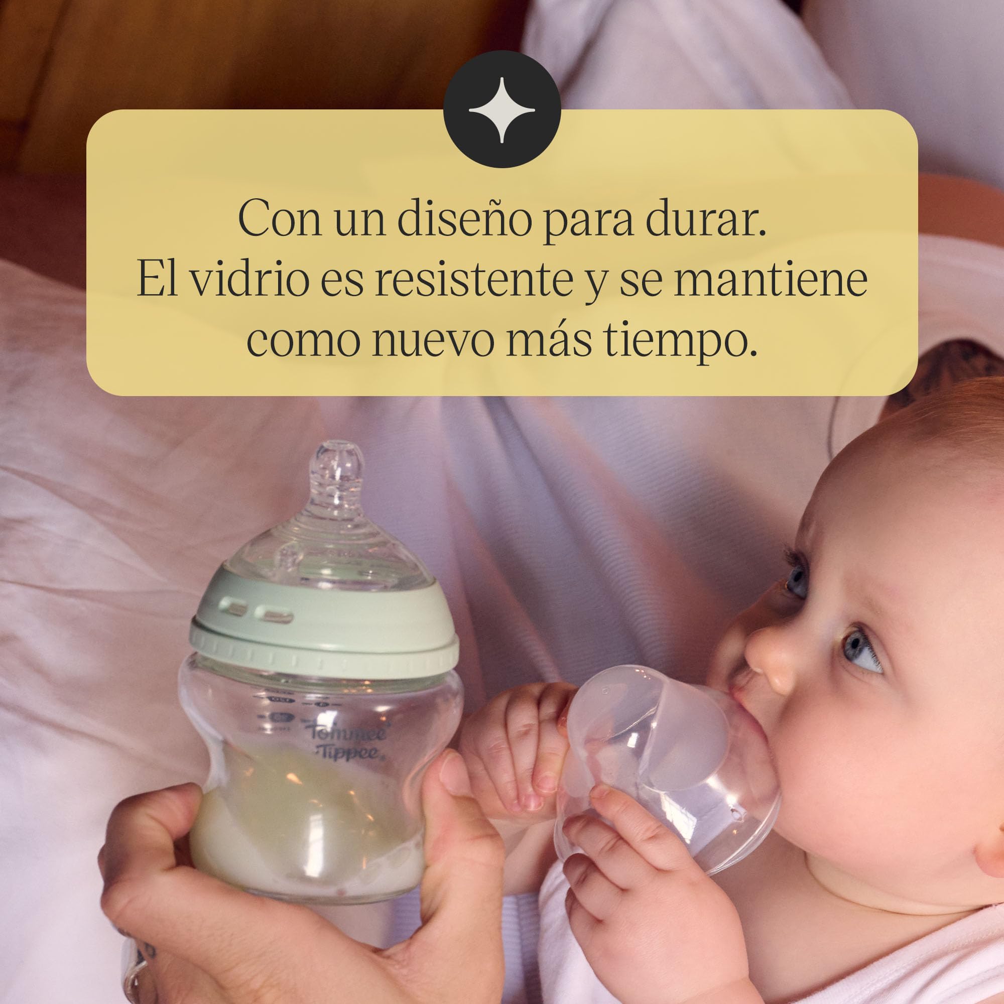 tommee-tippee-biber-n-de-vidrio-antic-licos-natural-start-250-ml-0m-pack-de-1-te image 8