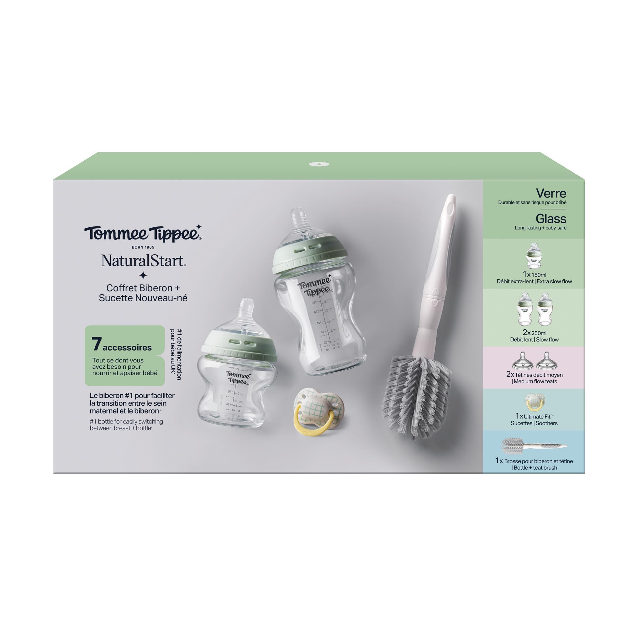 tommee-tippee-natural-start-set-de-inicio-de-biberones-de-cristal-borosilicato-a image 2