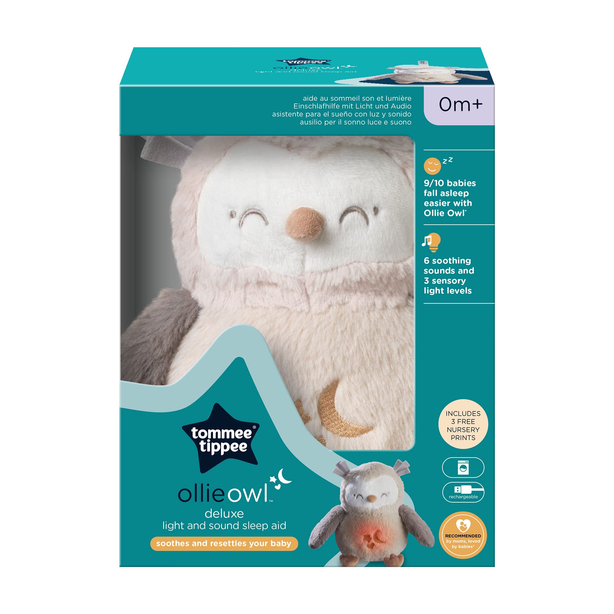 tommee-tippee-ollie-el-b-ho-peluche-quitamiedos-deluxe-con-luz-nocturna-crysenso image 2
