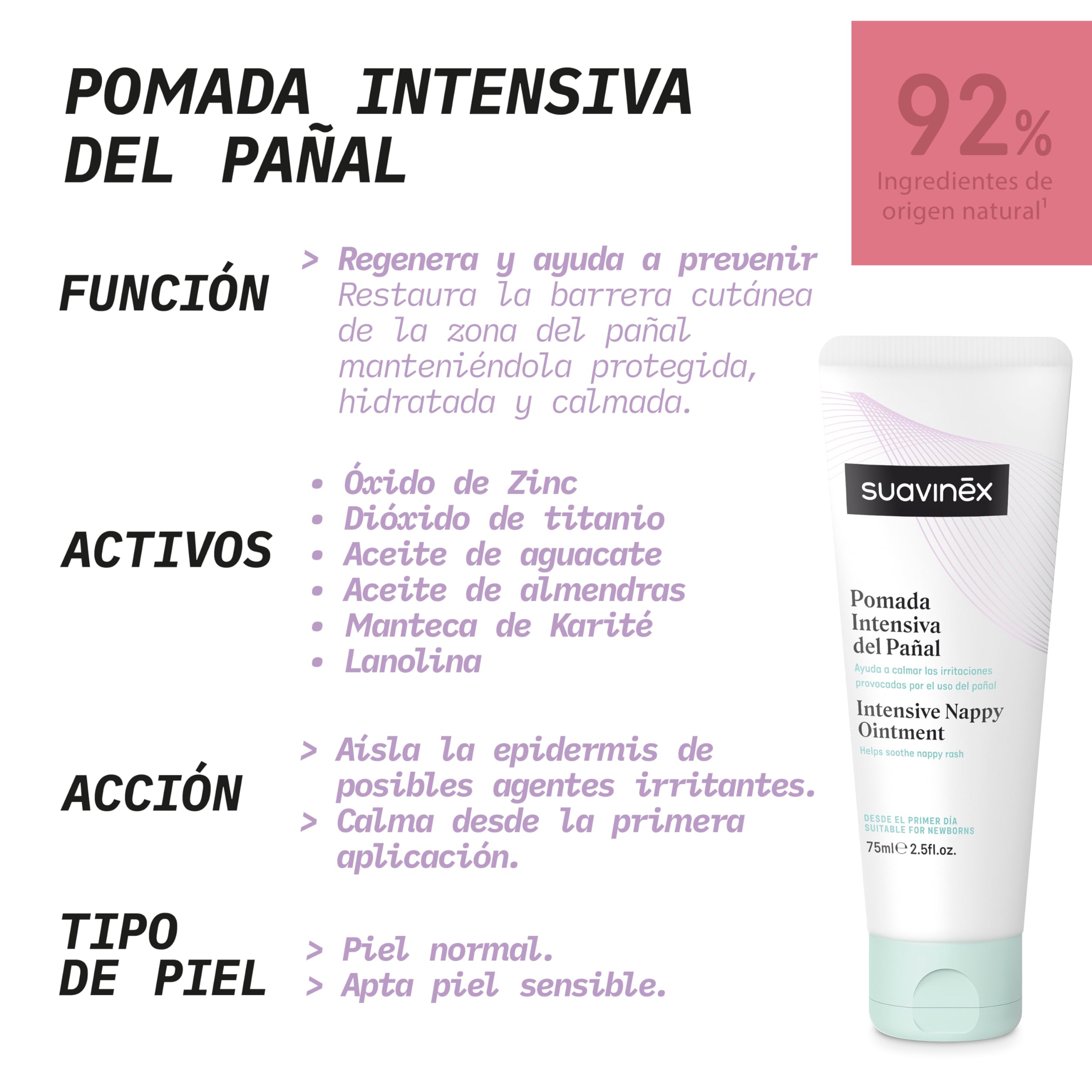 suavinex-pomada-intensiva-pa-al-beb-con-xido-de-zinc-75-ml-crema-calmante-y-rege image 4