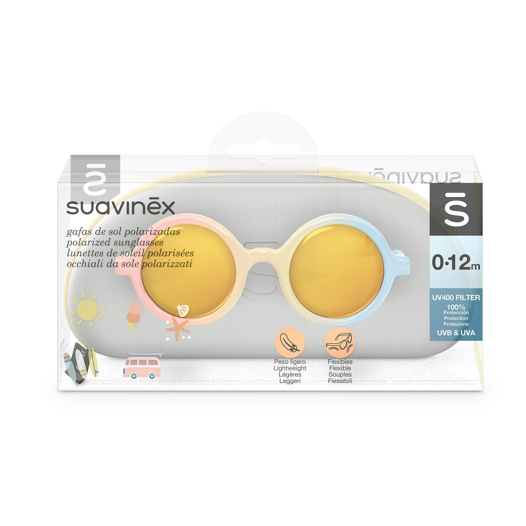 suavinex-gafas-de-sol-beb-0-12-meses-tye-dye-polarizadas-uv400-redondas-con-fund image 2