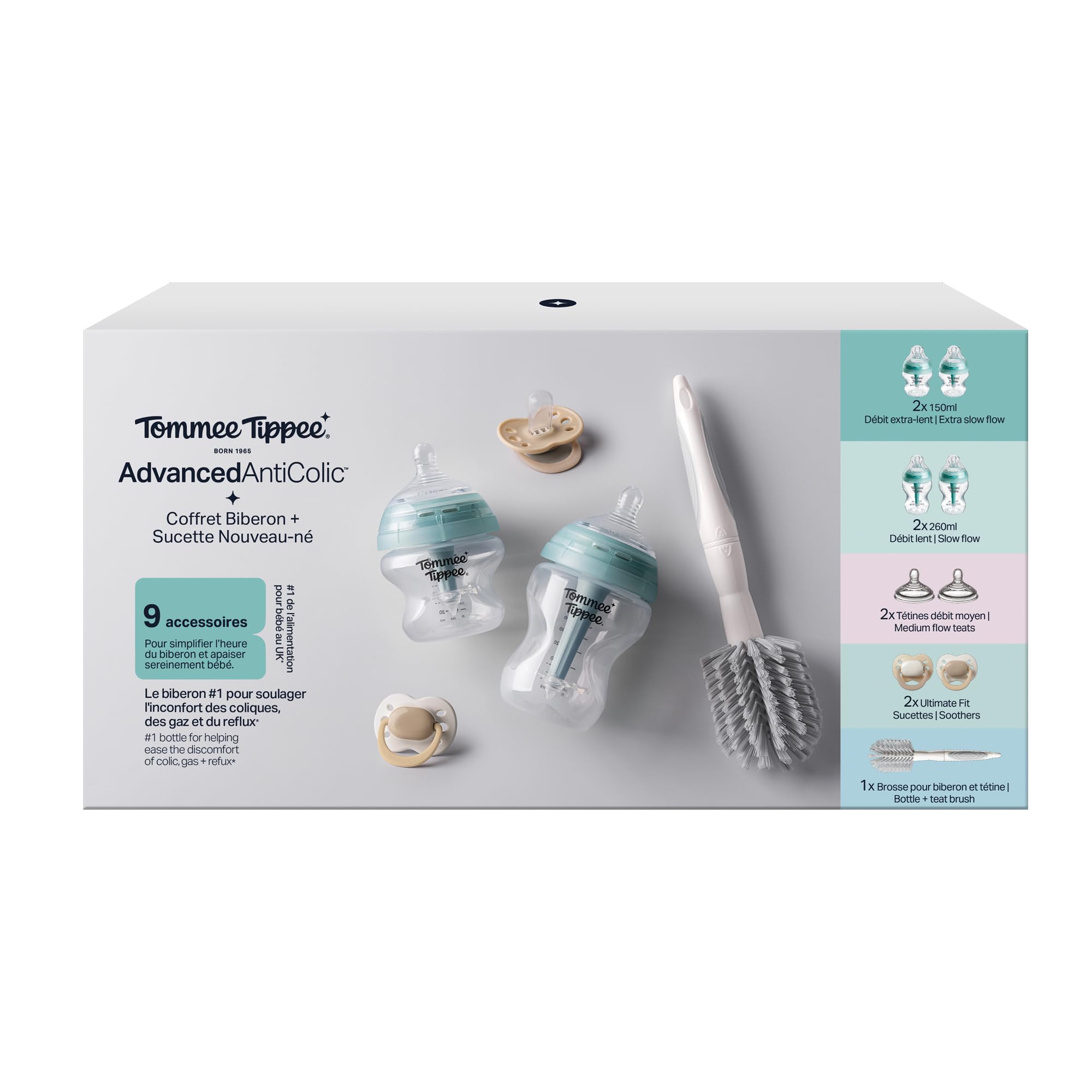 tommee-tippee-set-antic-licos-avanzado-para-reci-n-nacidos-biberones-150-ml-y-26 image 2
