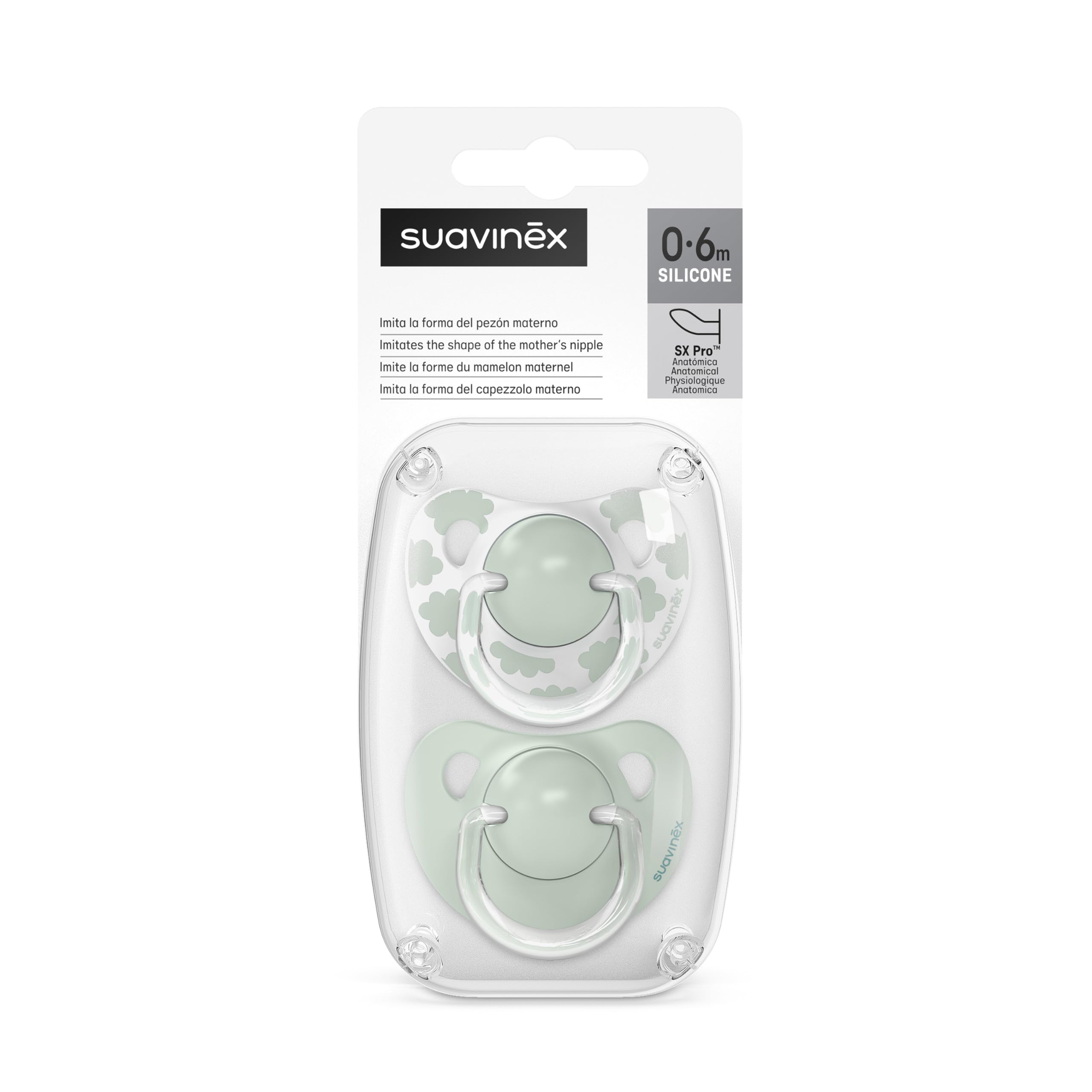 suavinex-sx-pro-pack-de-2-chupetes-anat-micos-de-silicona-para-beb-s-0-6-meses-d image 4