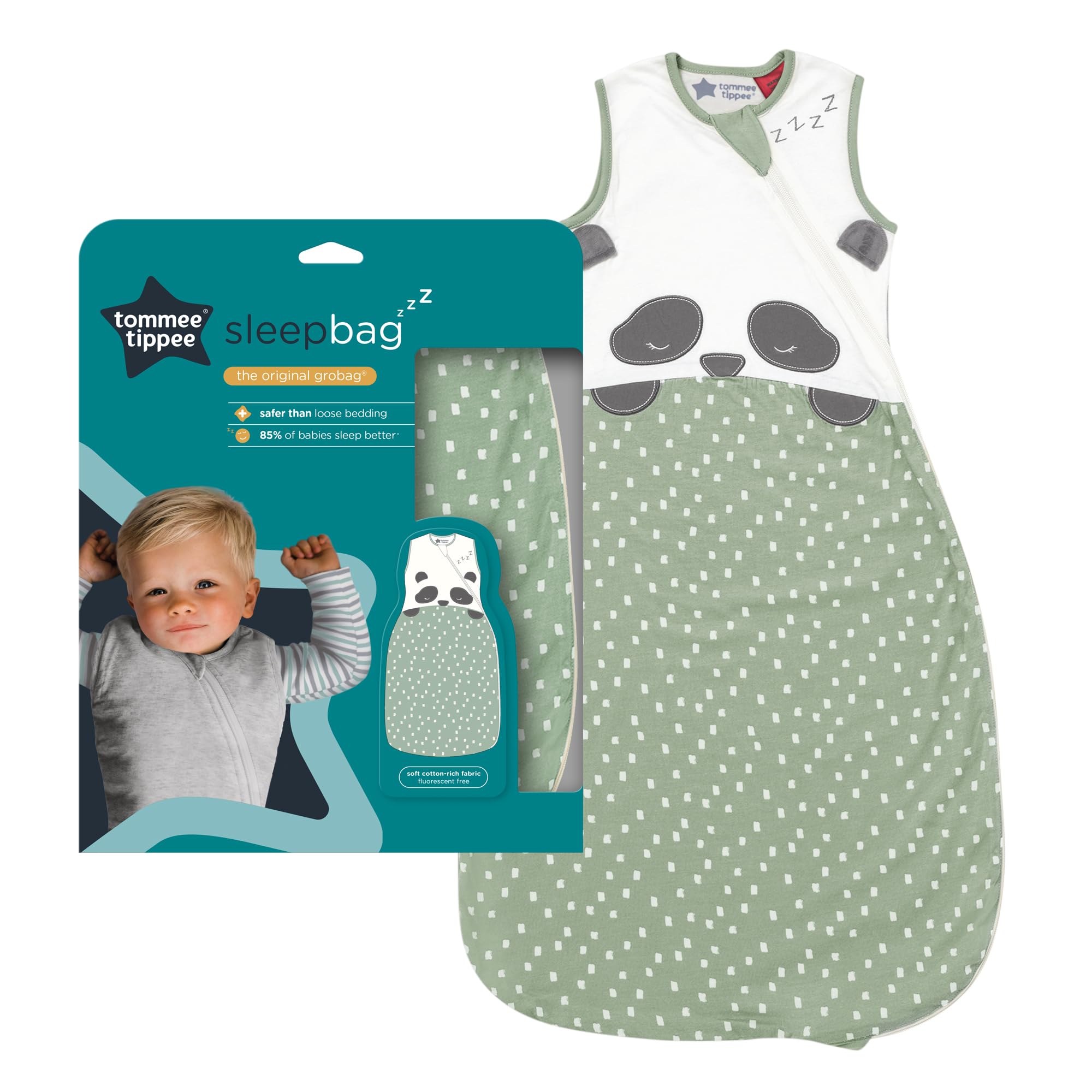 tommee-tippee-the-original-grobag-saco-de-dormir-pip-tejido-rico-en-algod-n-6-18 image 2