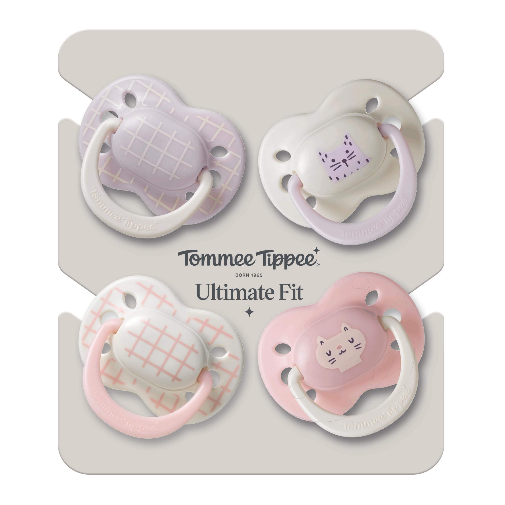 tommee-tippee-ultimate-fit-chupete-0-6-meses-pack-4-uds-tetina-ortod-ntica-sim-t image 7