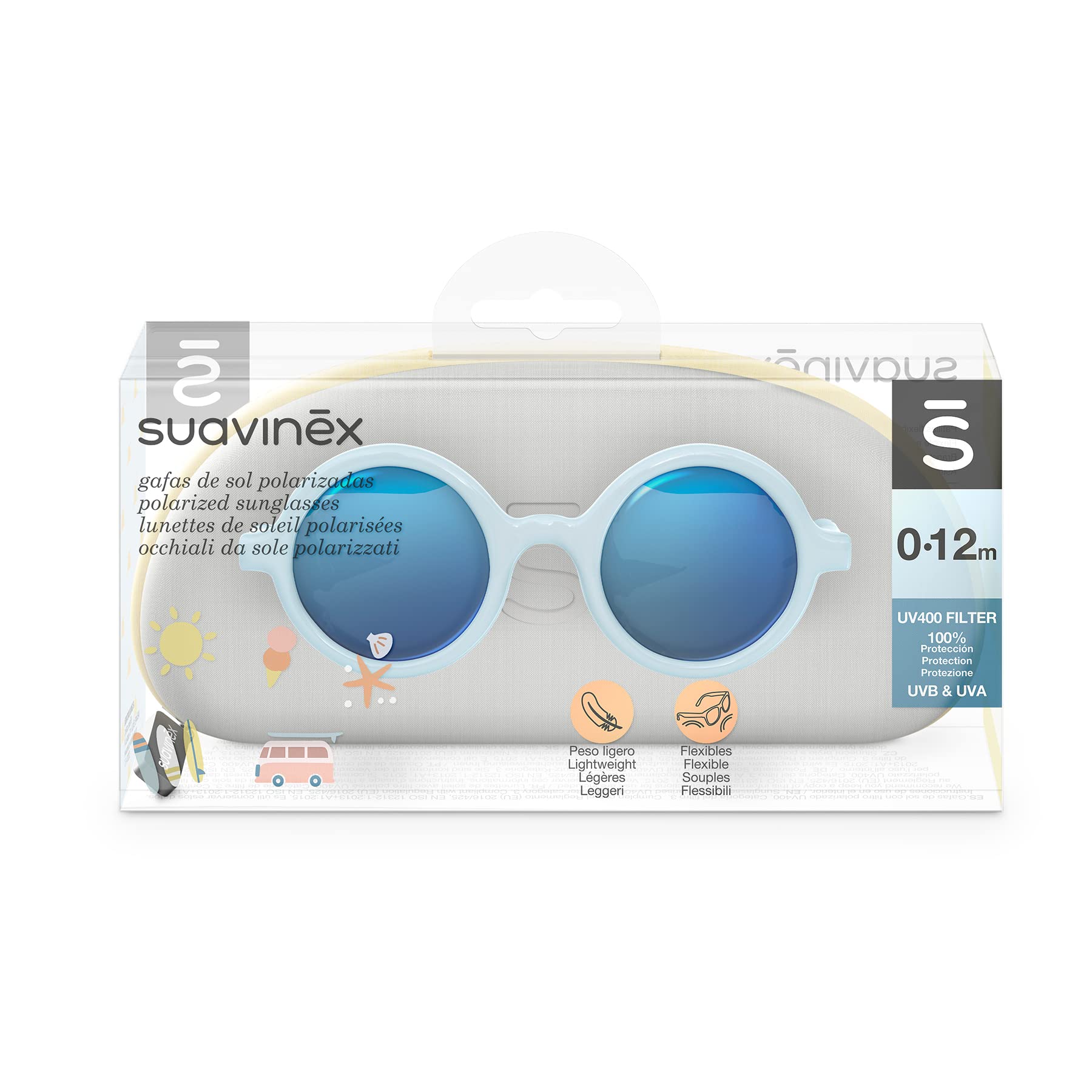 suavinex-gafas-de-sol-beb-0-12-meses-glacier-polarizadas-uv400-redondas-con-fund image 2