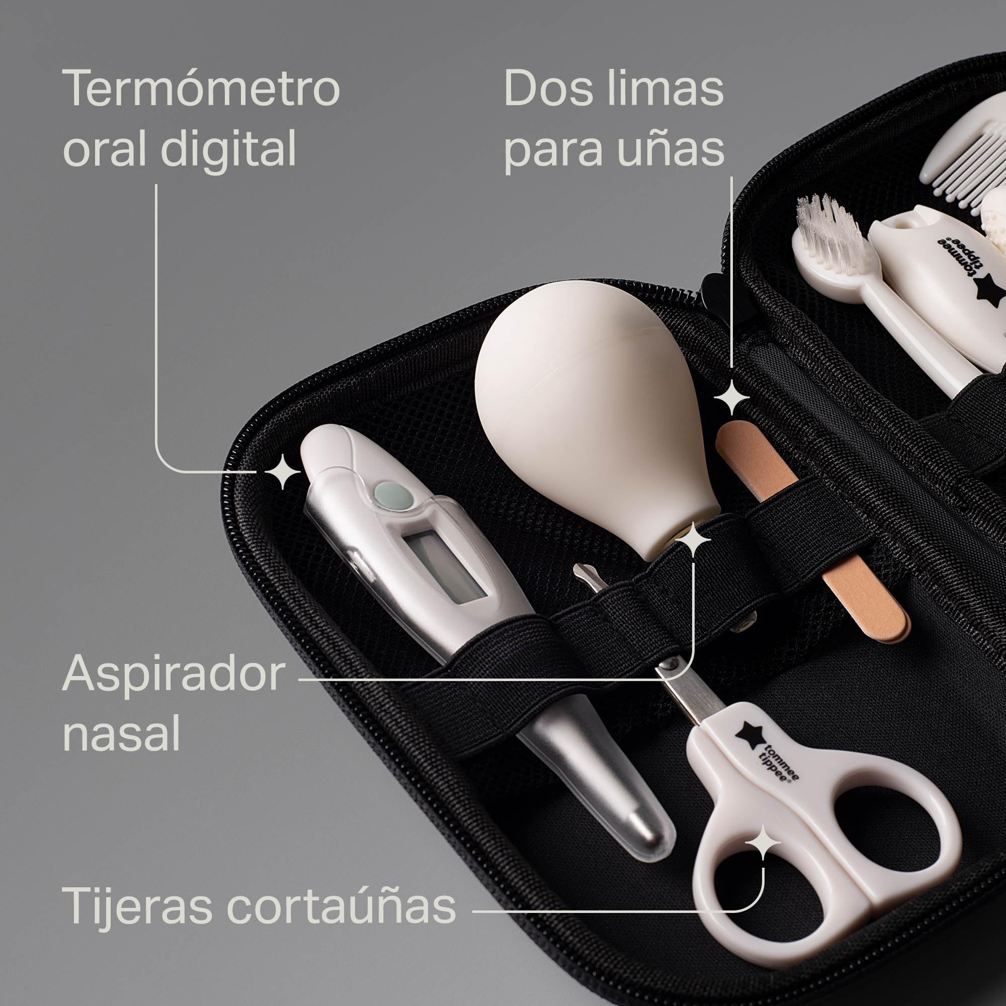 tommee-tippee-set-de-cuidado-y-aseo-para-beb-9-art-culos-esenciales-con-term-met image 4