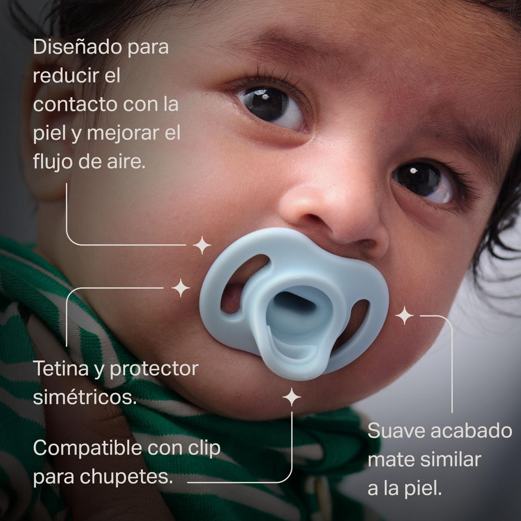 tommee-tippee-ultra-light-stayput-chupete-de-silicona-de-una-sola-pieza-0-6m-pac image 3