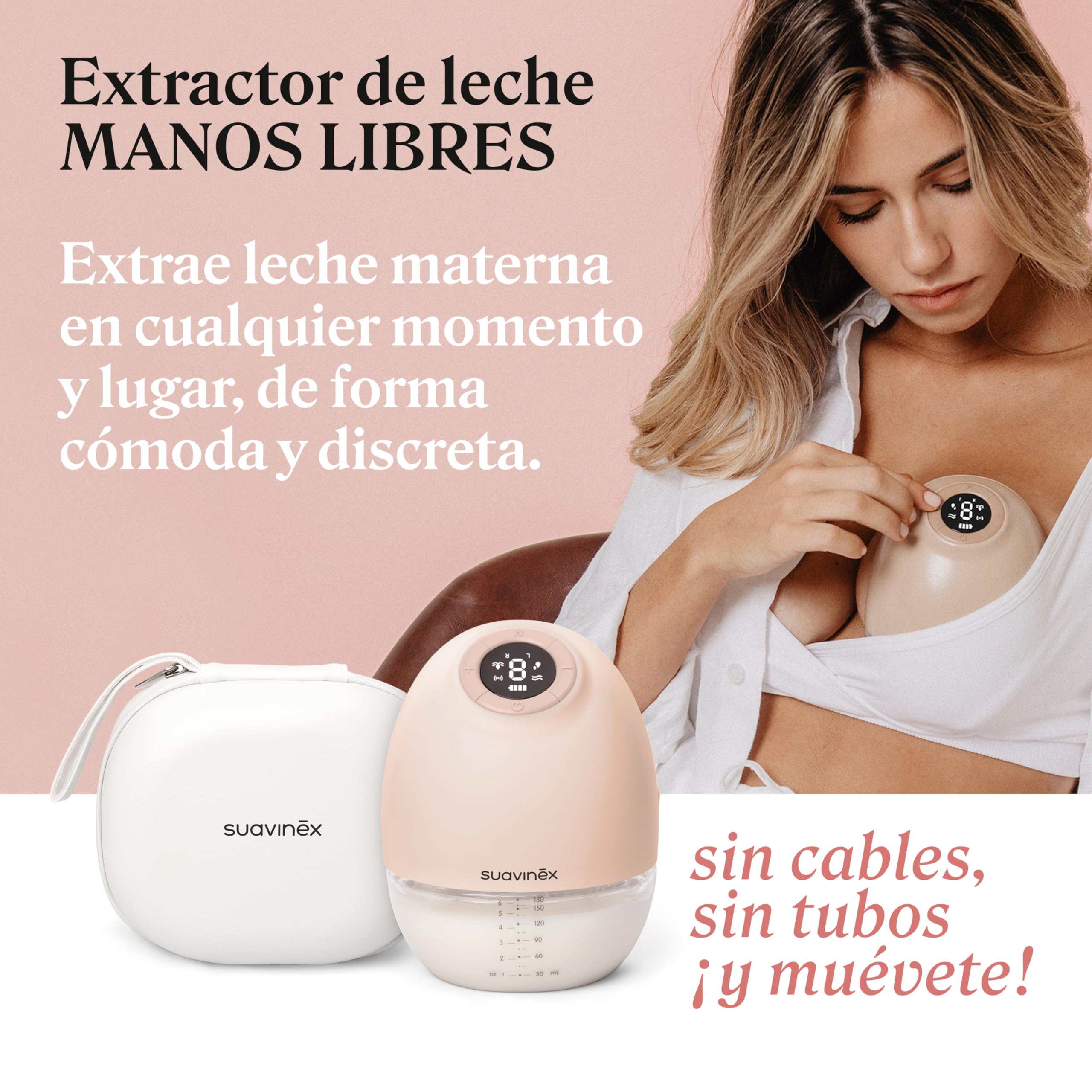 suavinex-extractor-de-leche-materna-manos-libres-sin-cables-sacaleches-el-ctrico image 4