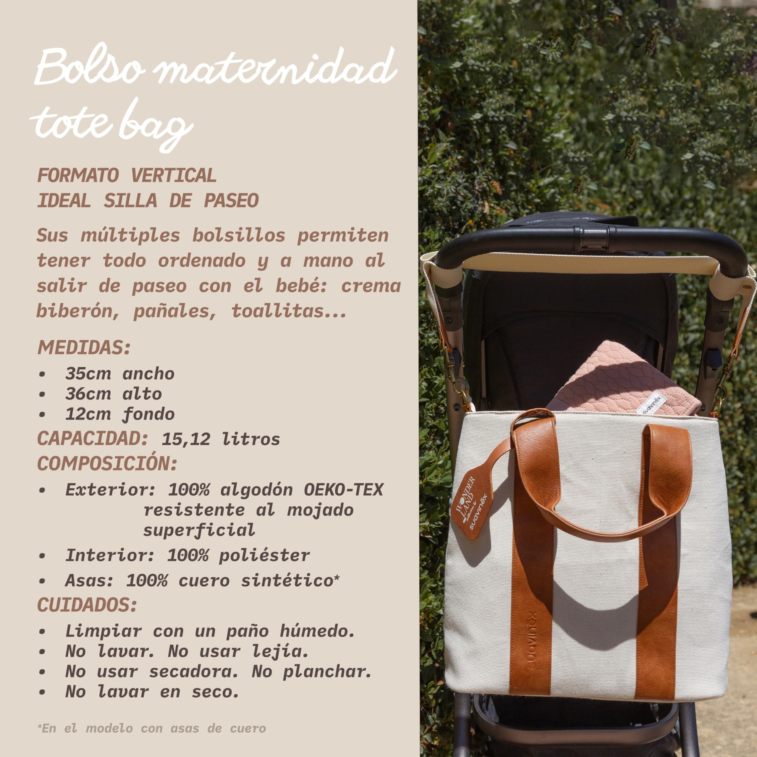 suavinex-bolso-maternidad-tote-bag-gris-bolso-carrito-de-gran-capacidad-15-l-con image 6