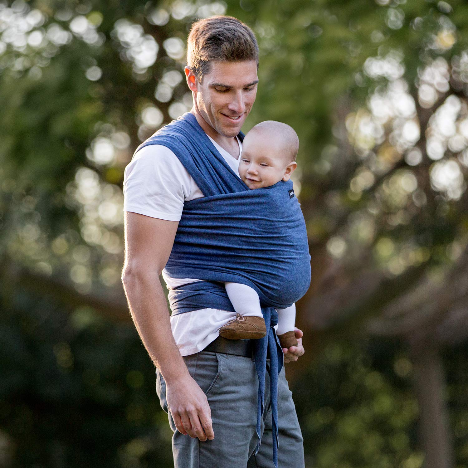 suavinex-baby-wrap-fular-portabeb-s-el-stico-azul-apto-desde-reci-n-nacidos-hast image 4