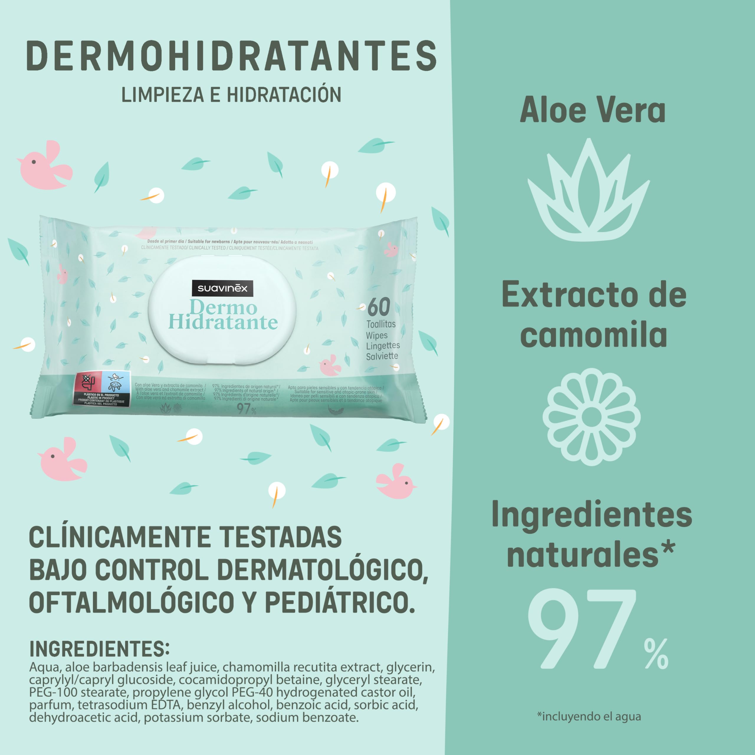 suavinex-pack-60-toallitas-h-medas-dermohidratantes-0-meses-con-aloe-vera-y-camo image 2