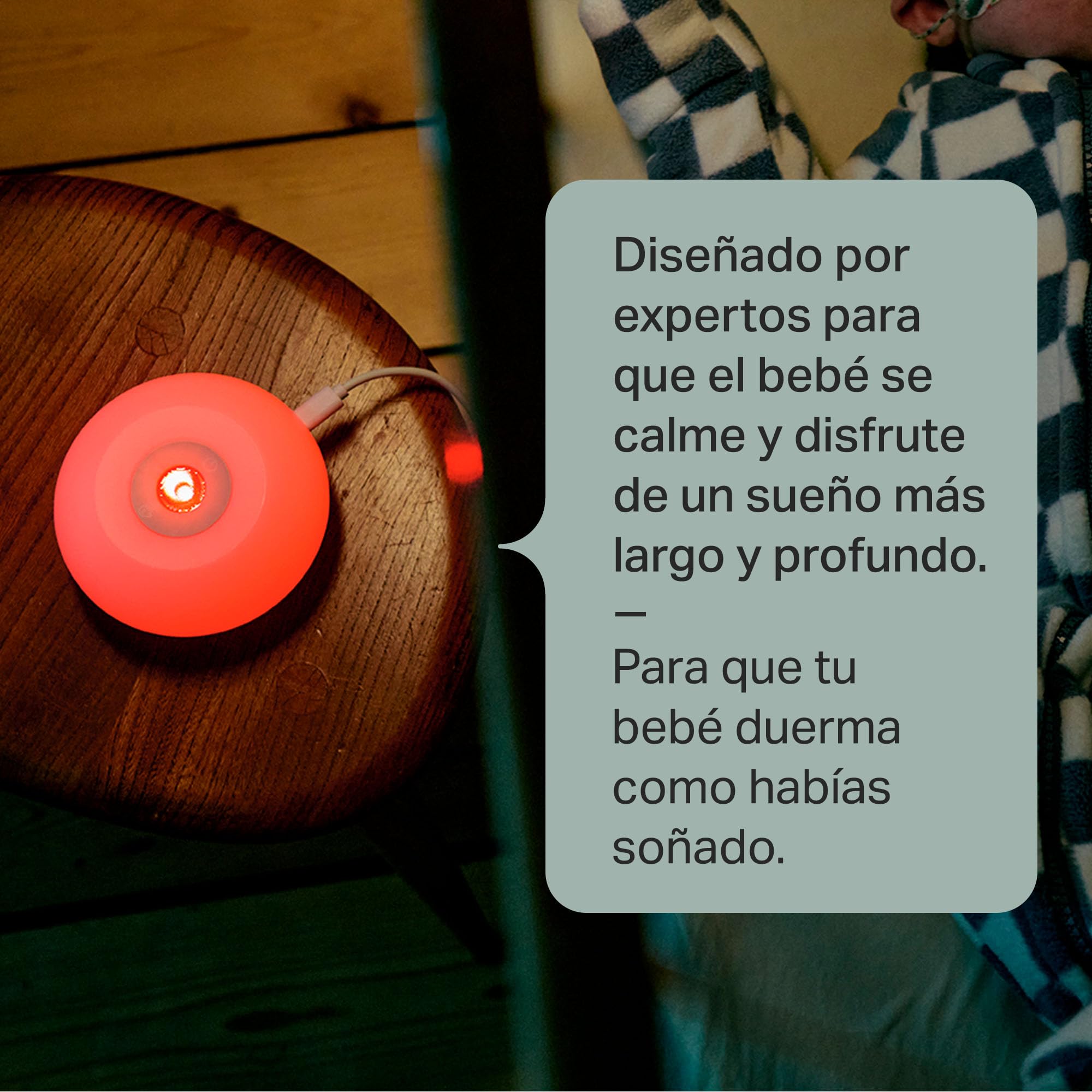 tommee-tippee-dreammaker-asistente-para-conciliar-el-sue-o-con-ruido-rosa-luz-ro image 6