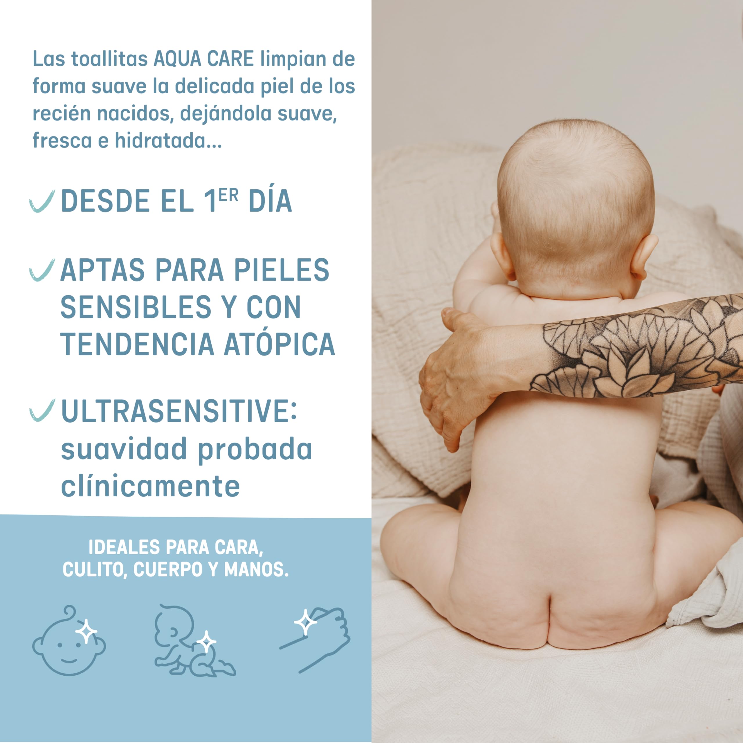 suavinex-pack-14-x-60-toallitas-beb-aqua-care-840-uds-99-agua-100-fibra-vegetal- image 4