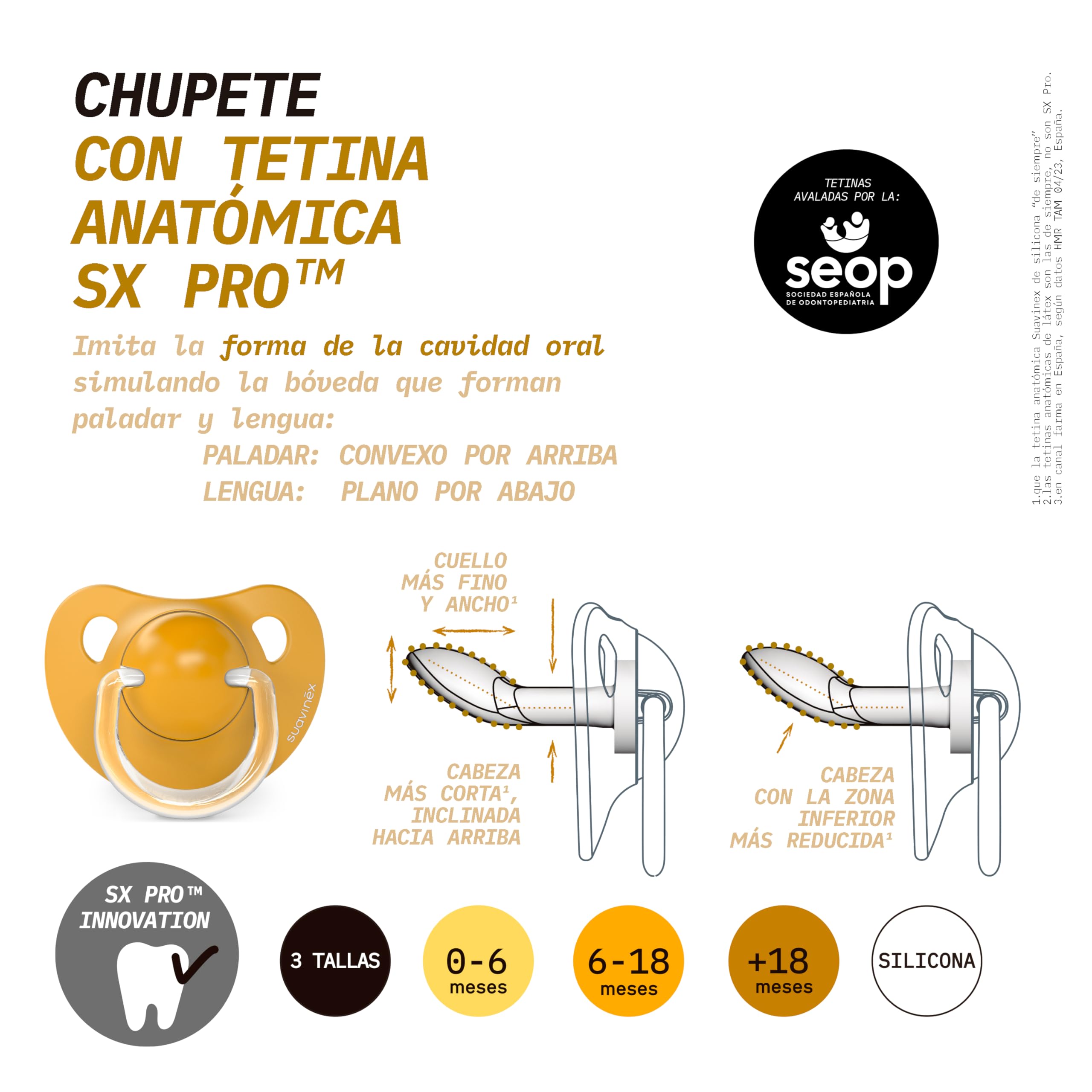 suavinex-sx-pro-pack-de-2-chupetes-anat-micos-de-silicona-para-beb-s-0-6-meses-d image 5