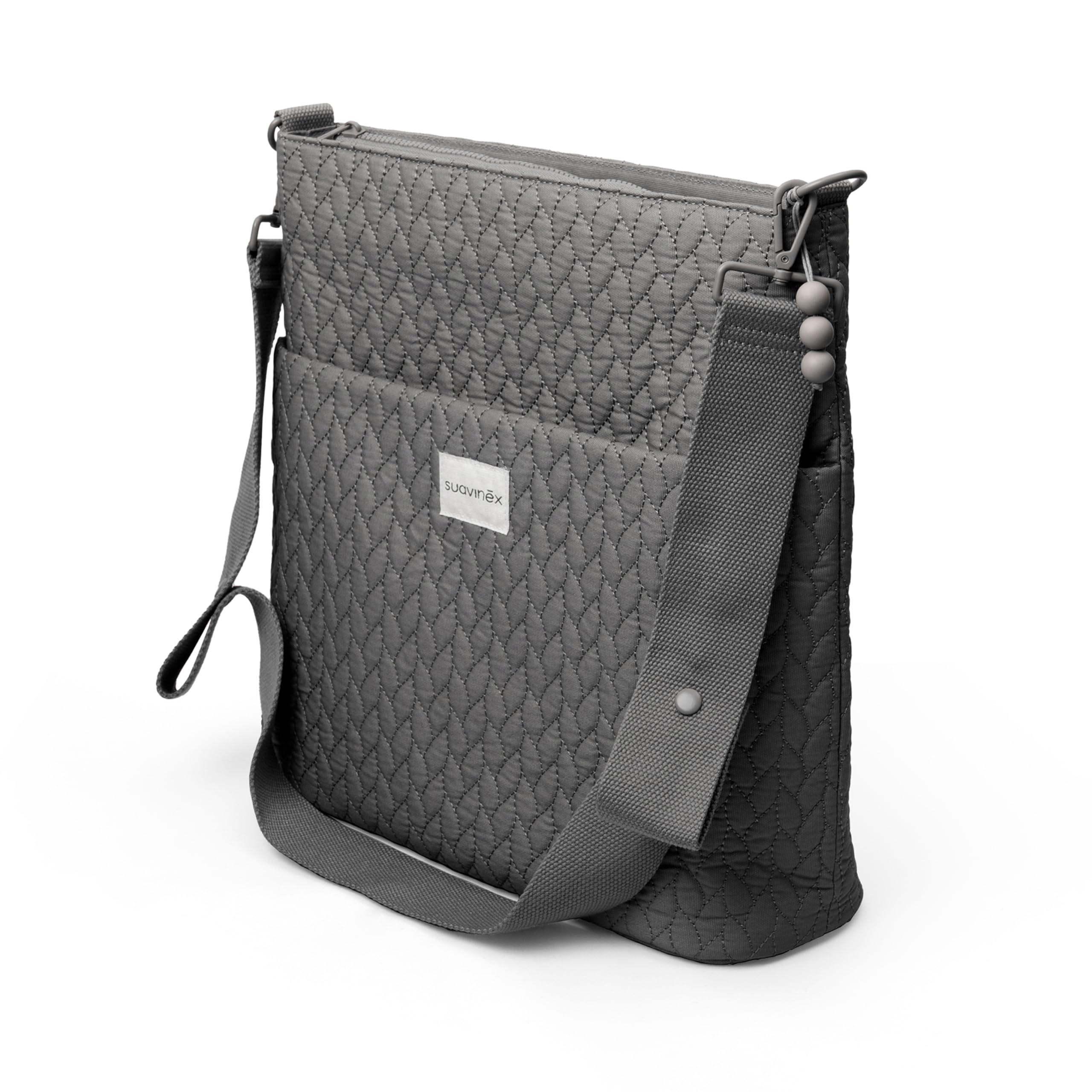 suavinex-bolso-maternidad-tote-bag-gris-bolso-carrito-de-gran-capacidad-15-l-con image 1