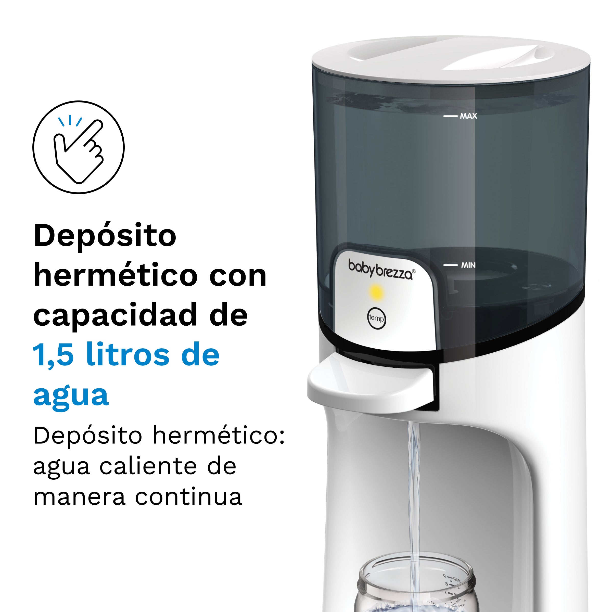 baby-brezza-instant-warmer-calentador-de-agua-instant-neo-para-biberones-con-3-t image 4