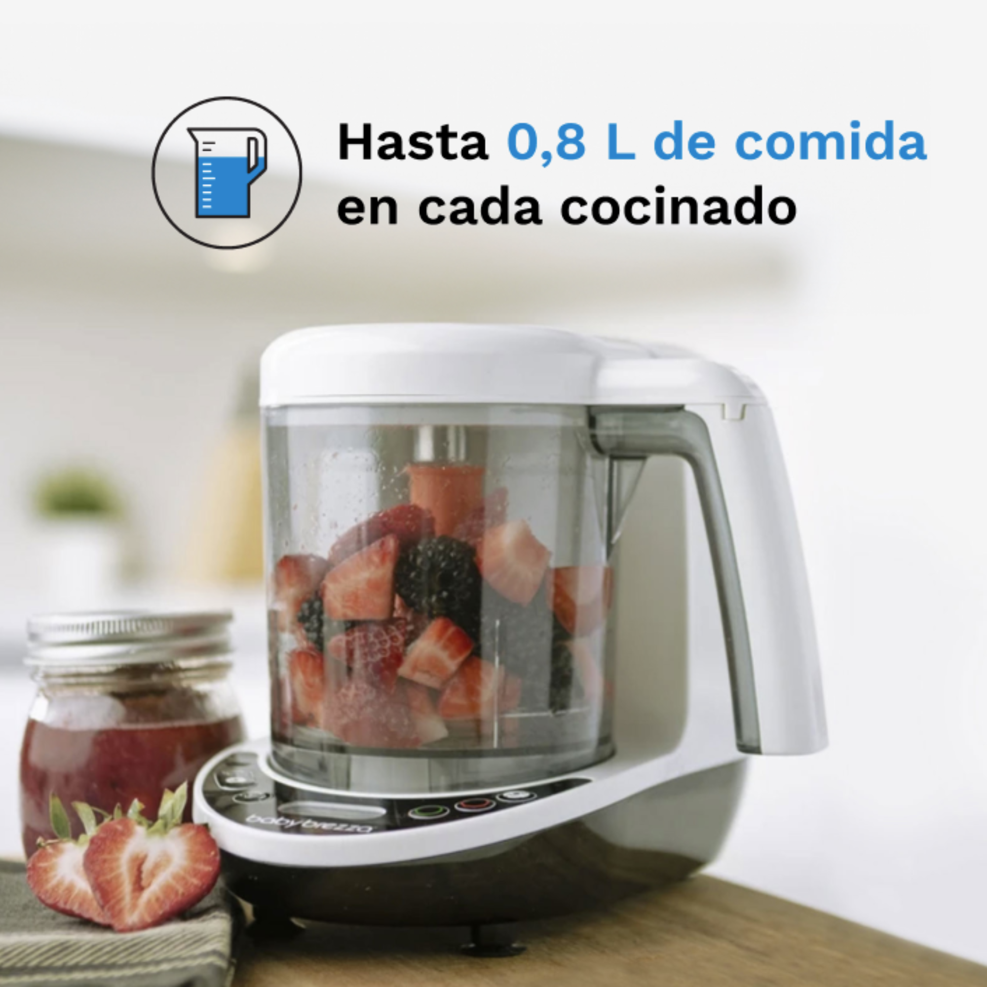 baby-brezza-one-step-food-maker-deluxe-robot-de-cocina-para-beb-que-cuece-al-vap image 5