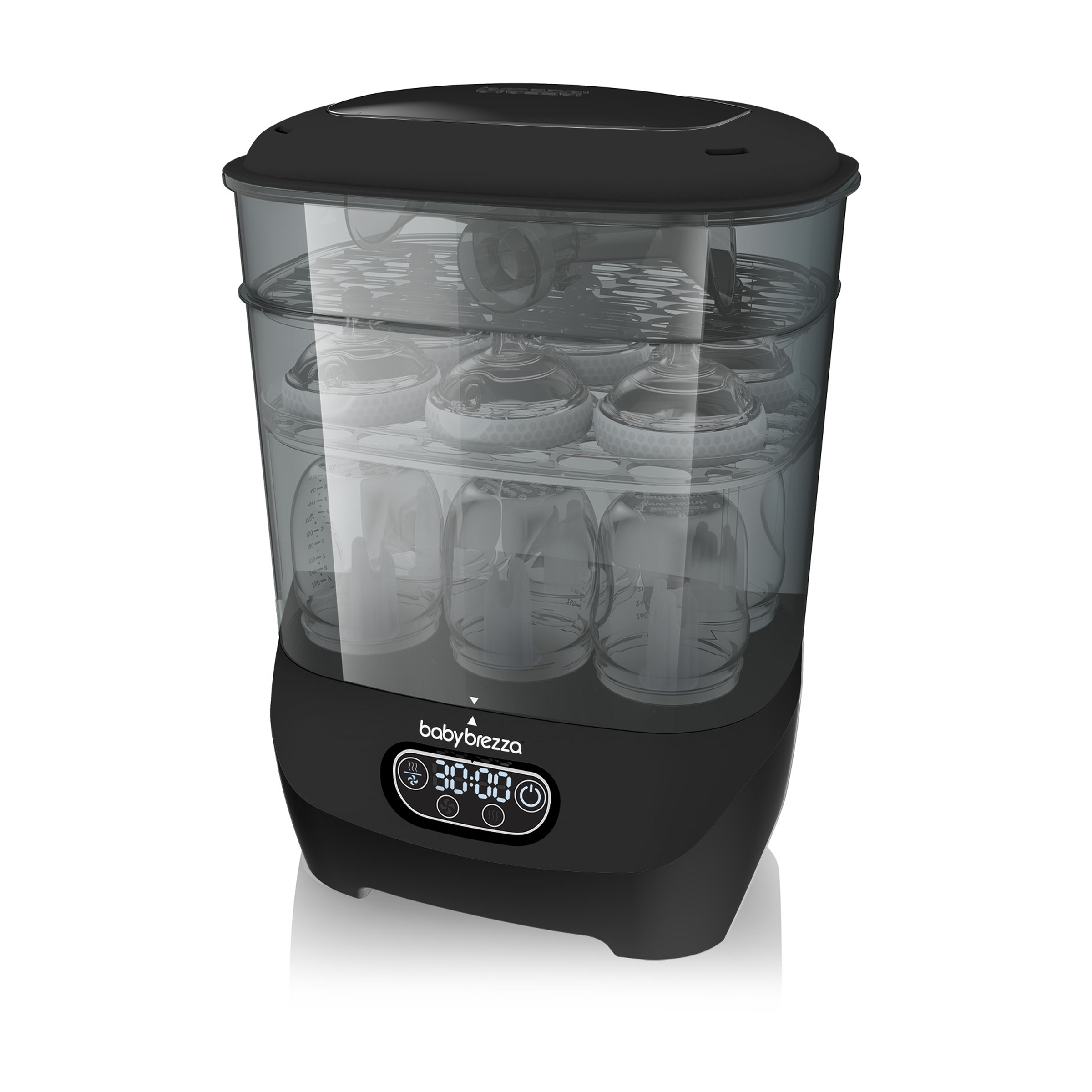 baby-brezza-set-formula-pro-advanced-black-sterilizer-dryer-advanced-pack-prepar image 4